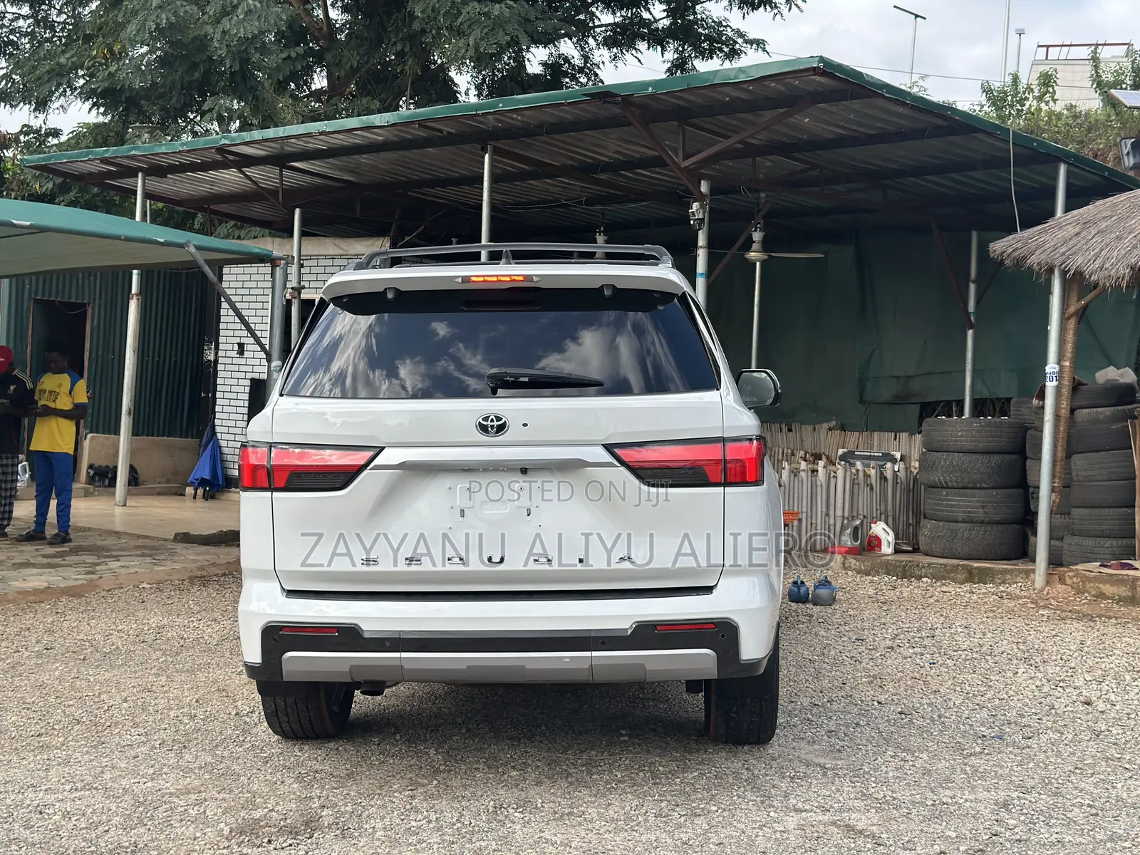 Toyota Sequoia Capstone 4WD 2026 White