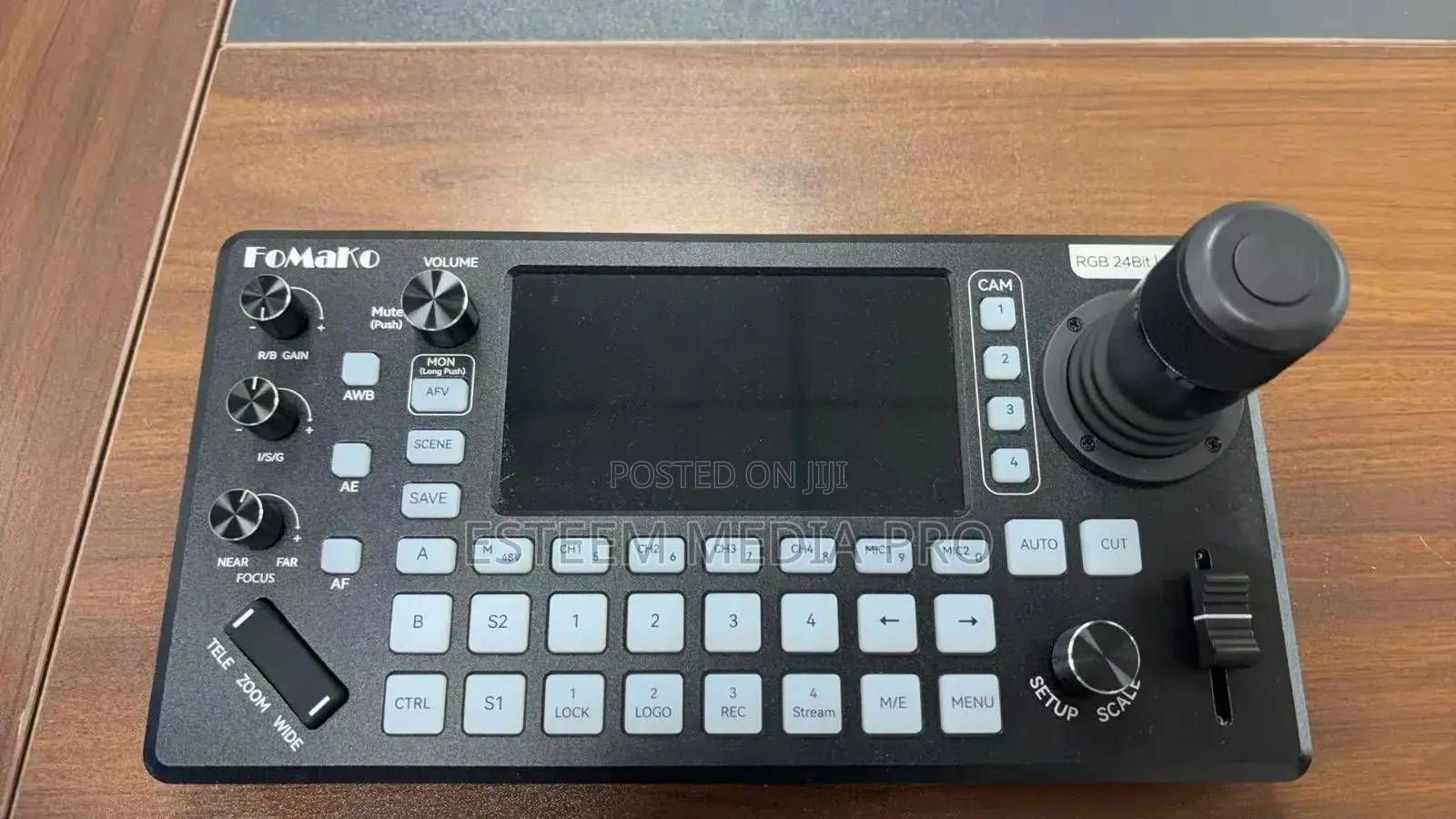Fomako All-in-One 4K60fps PTZ Structure Switcher KC800