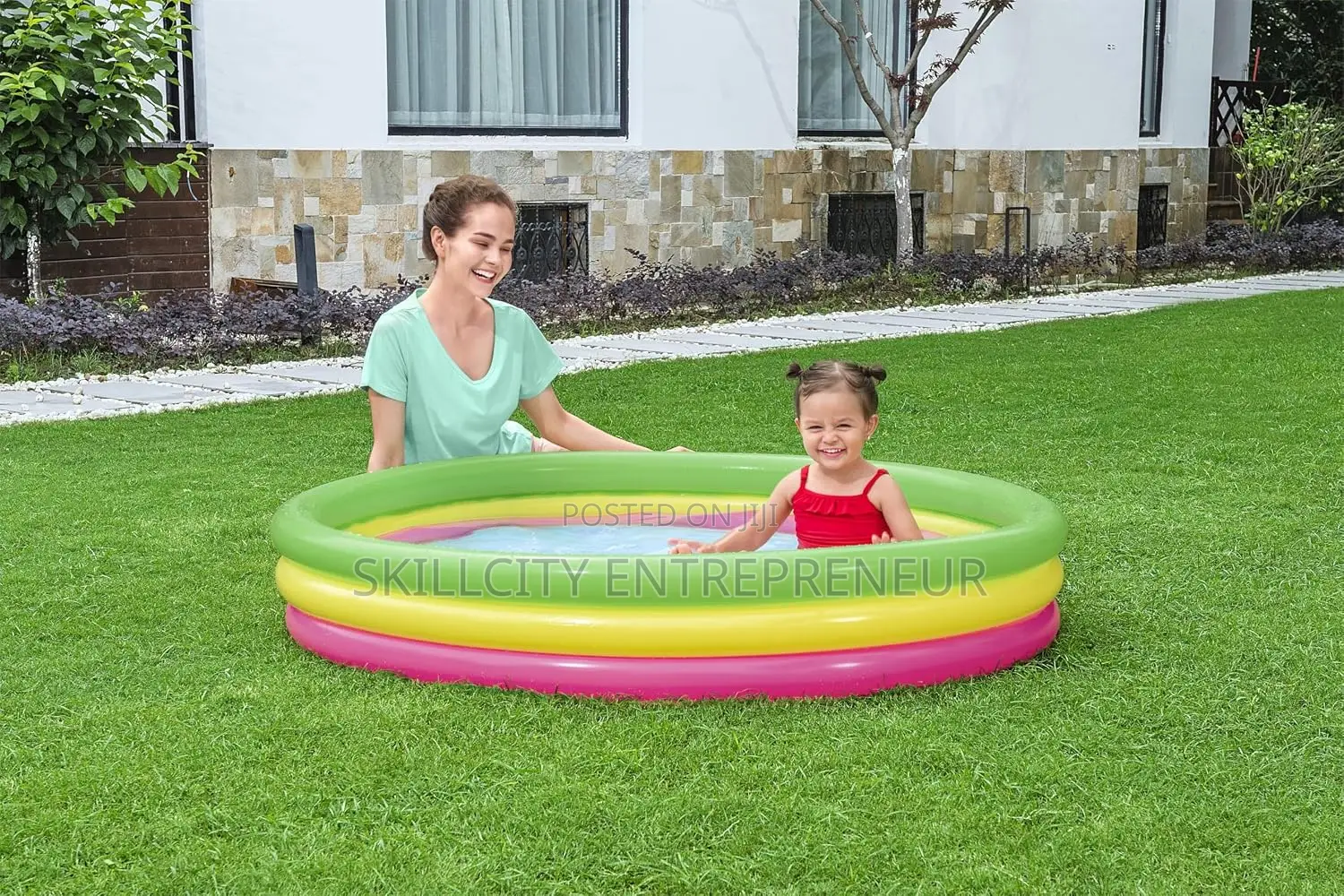 1.14m Inflatable Baby Swimming Pool