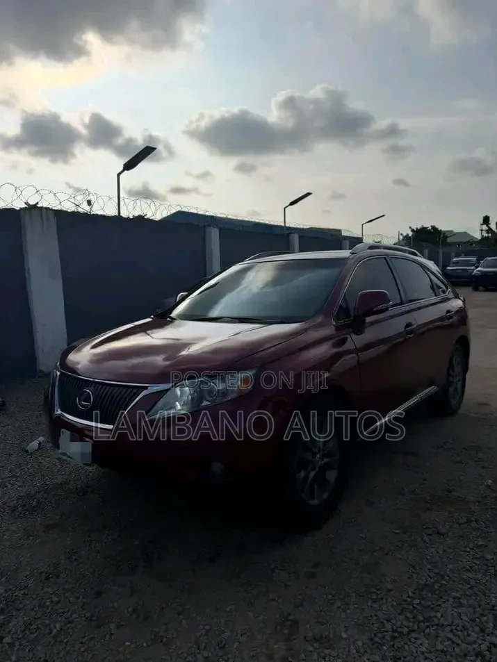 Lexus RX 2011 Red