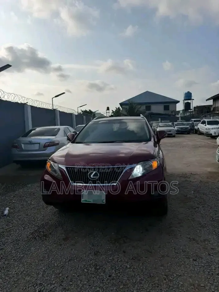 Lexus RX 2011 Red