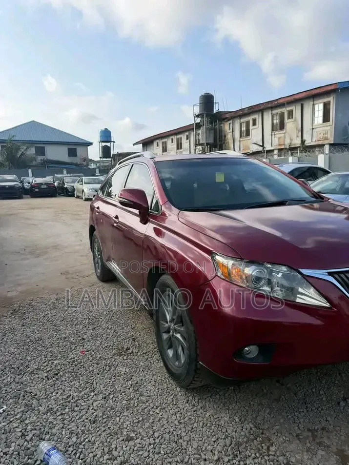 Lexus RX 2011 Red