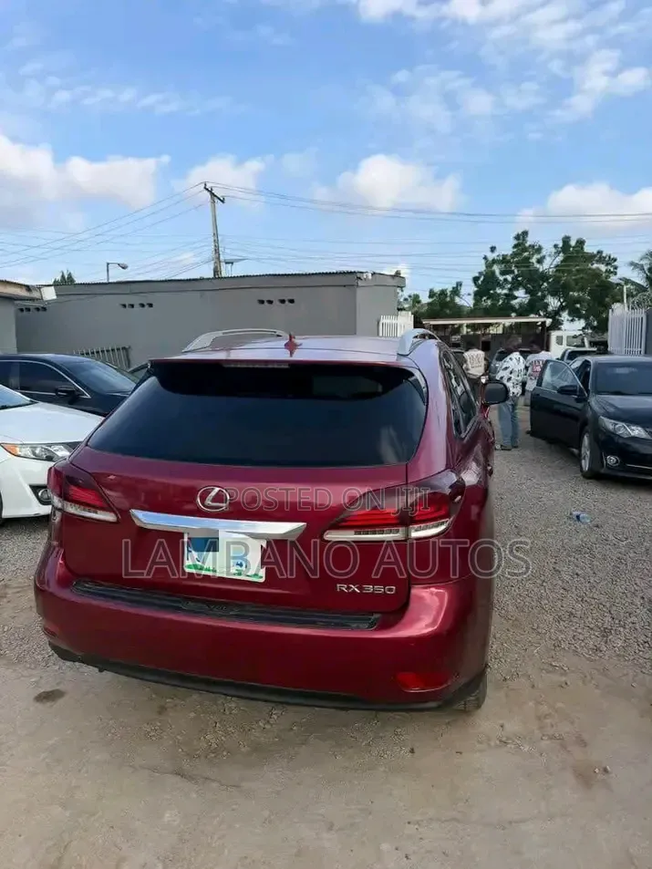 Lexus RX 2011 Red