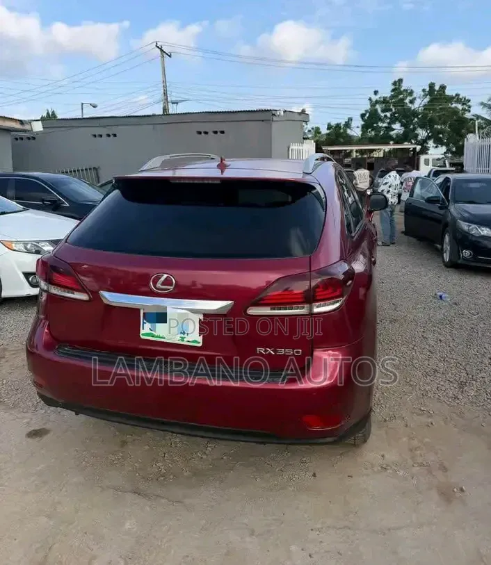 Lexus RX 2011 Red