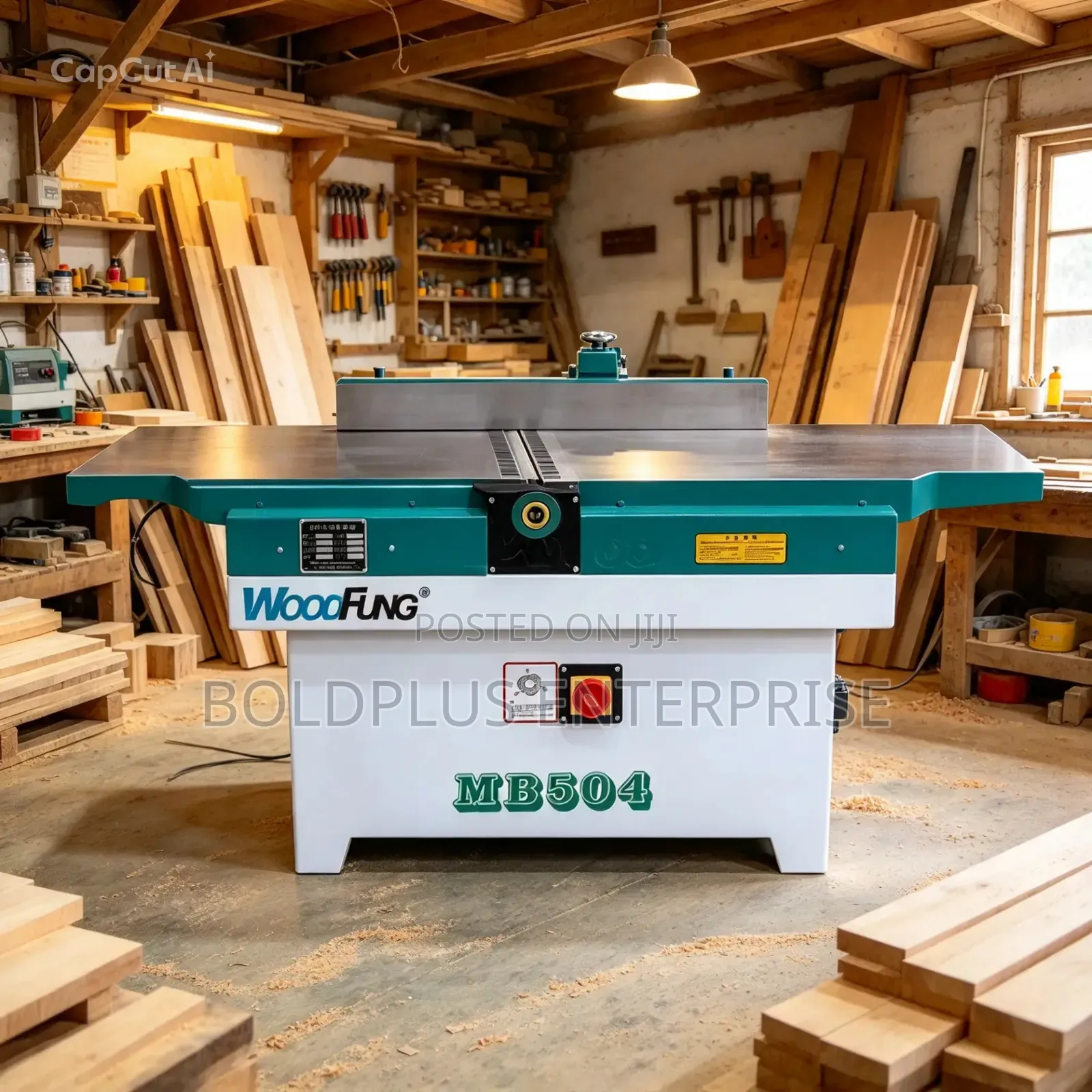Industrial Heavy Duty Wood Surface Planer Machine