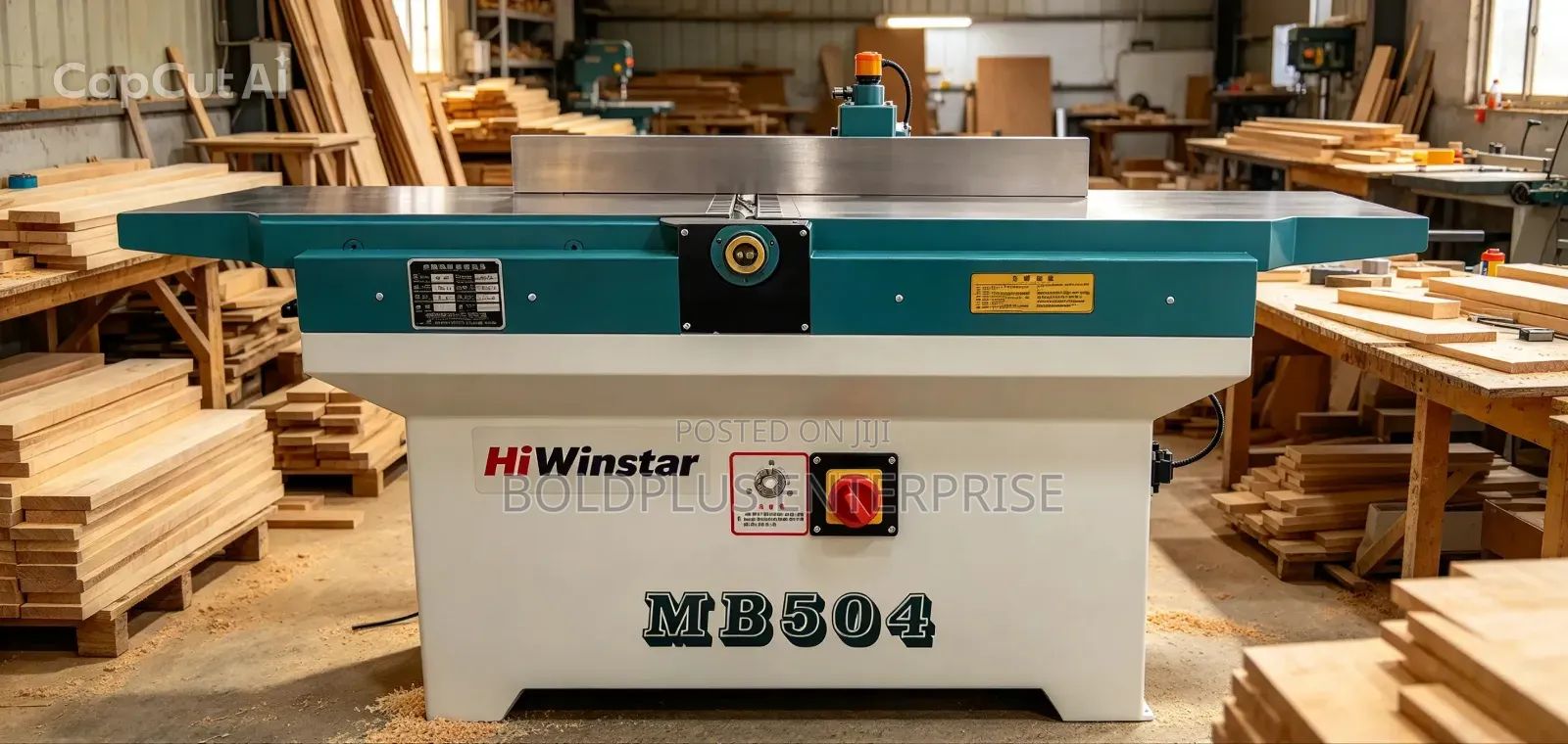 Industrial Heavy Duty Wood Surface Planer Machine