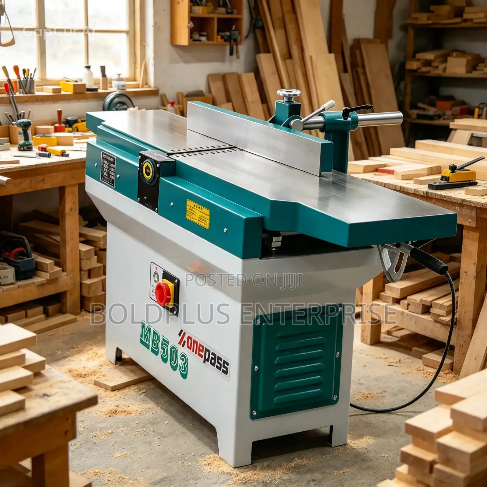 Industrial Heavy Duty Wood Surface Planer Machine