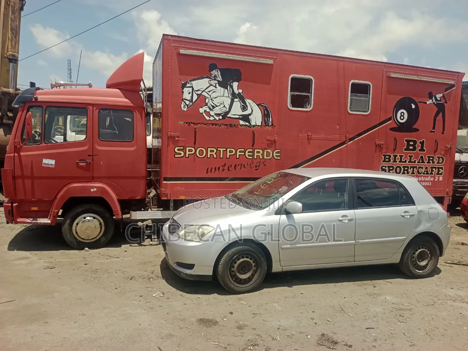 Mercedes Benz 814 Truck (Foreign Used) .