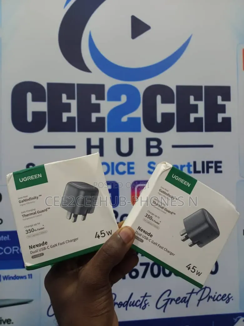 UGREEN Nexode 45w Dual Charger
