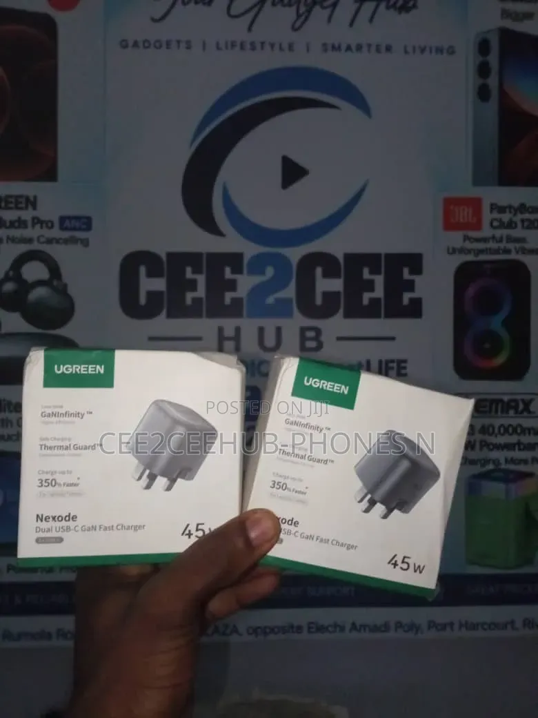 UGREEN Nexode 45w Dual Charger