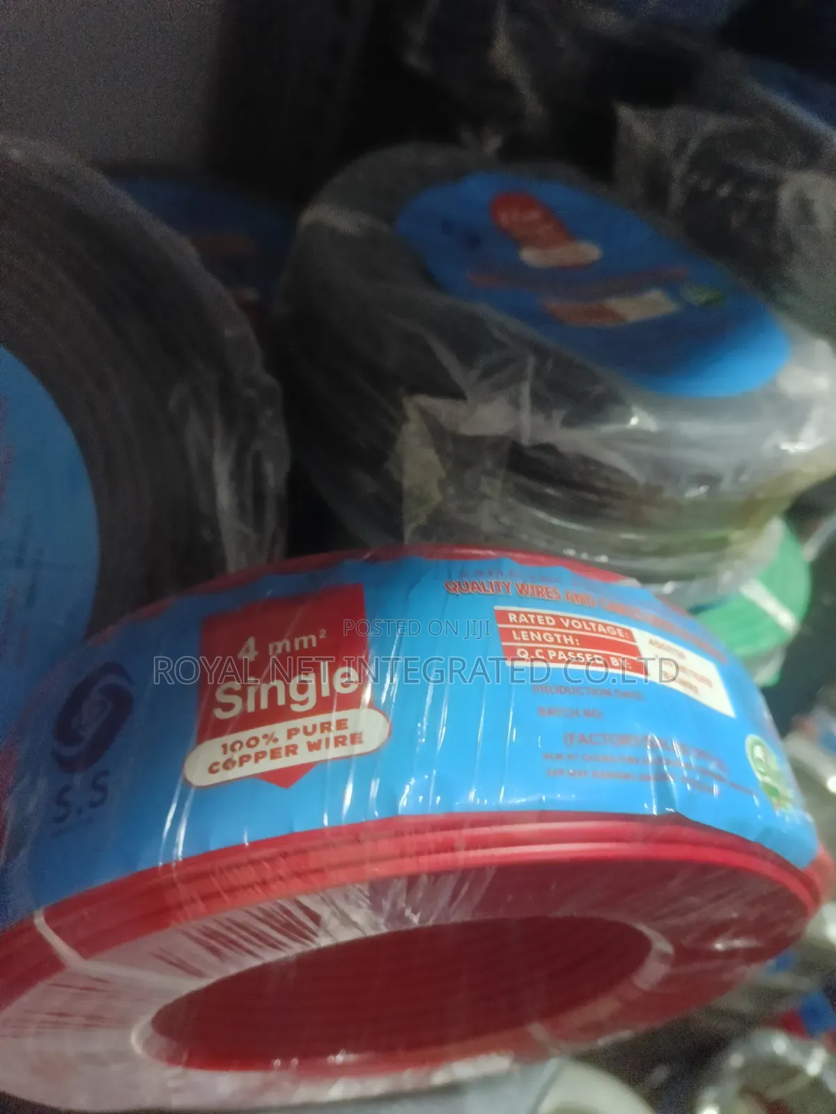 Power Cable 4mm Single Nigeria