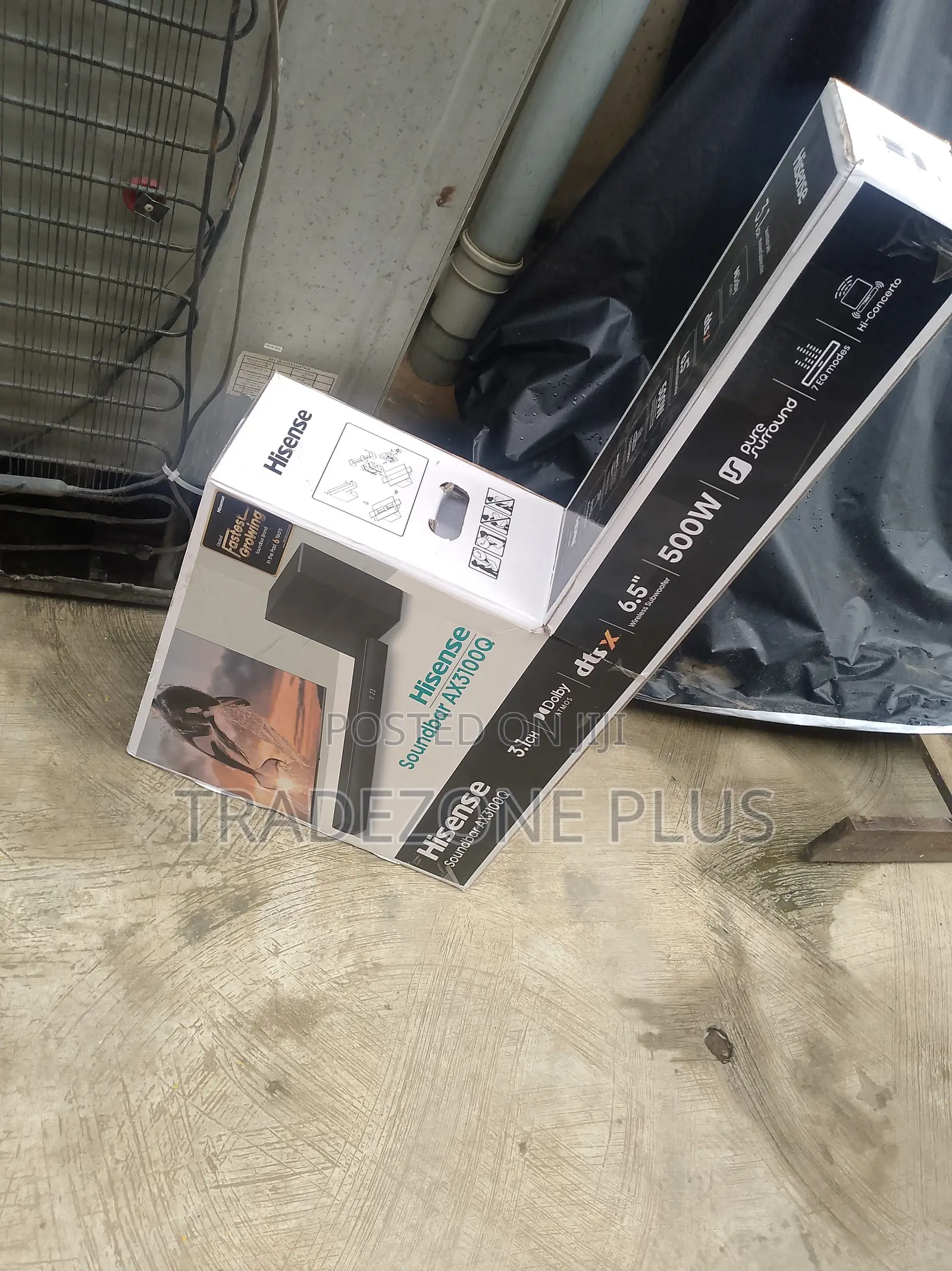 Hisense 500W Soundbar – Powerful Sound for Your Home