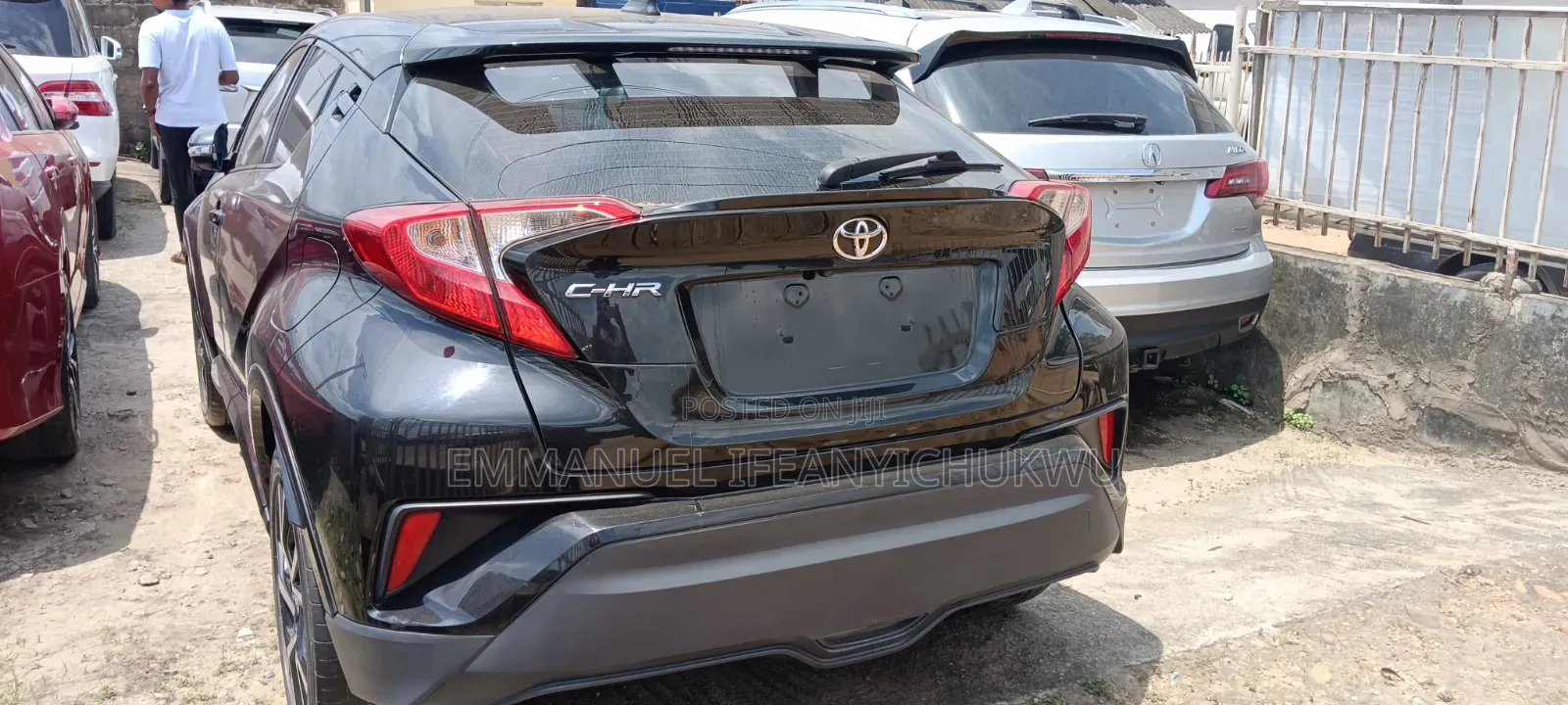 Toyota C-HR XLE Prermium FWD (2.0L 4cyl 2AM) 2018 Black