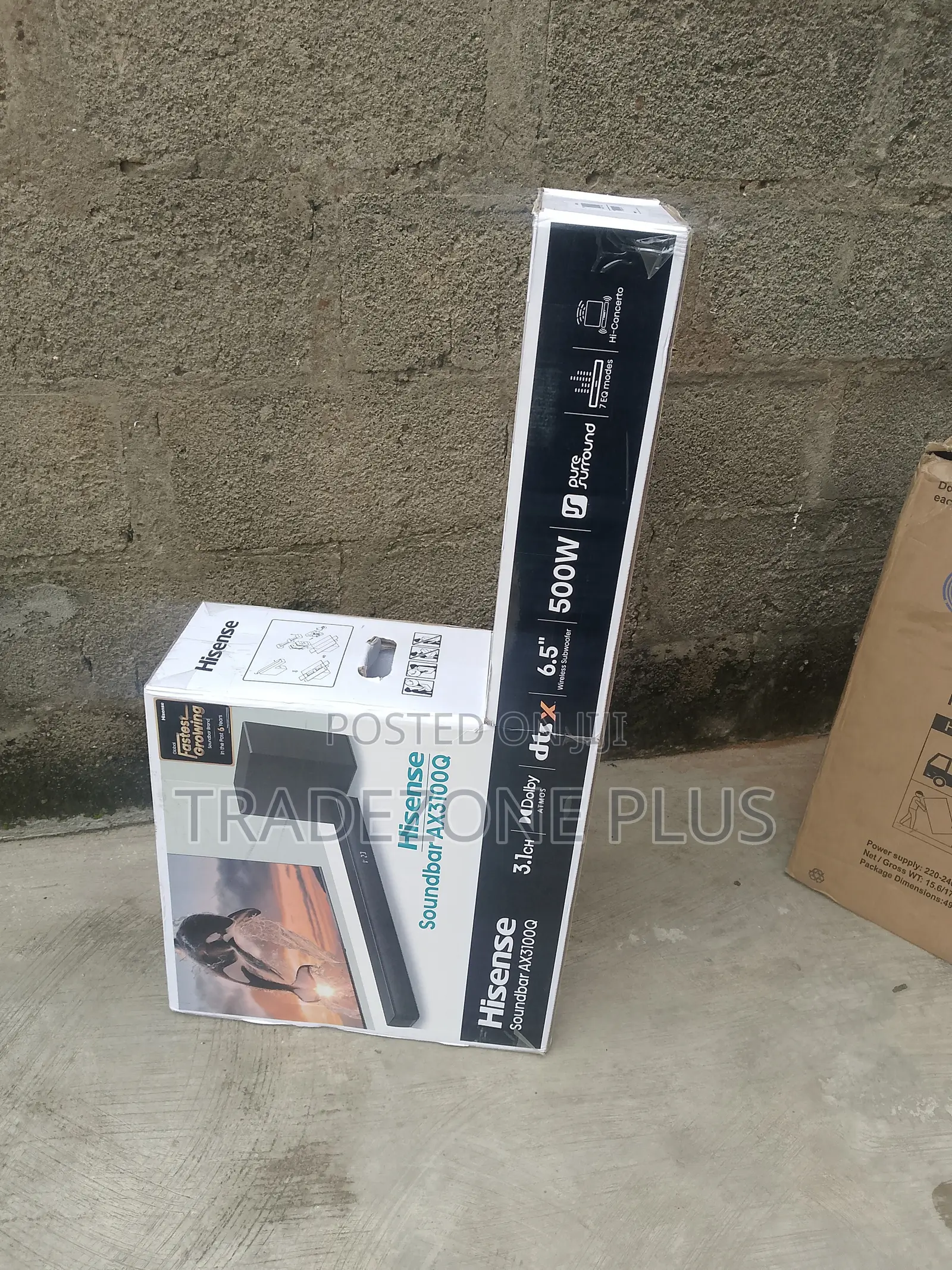 Hisense AX3100Q 500W Soundbar – Ideal for Music & Movies