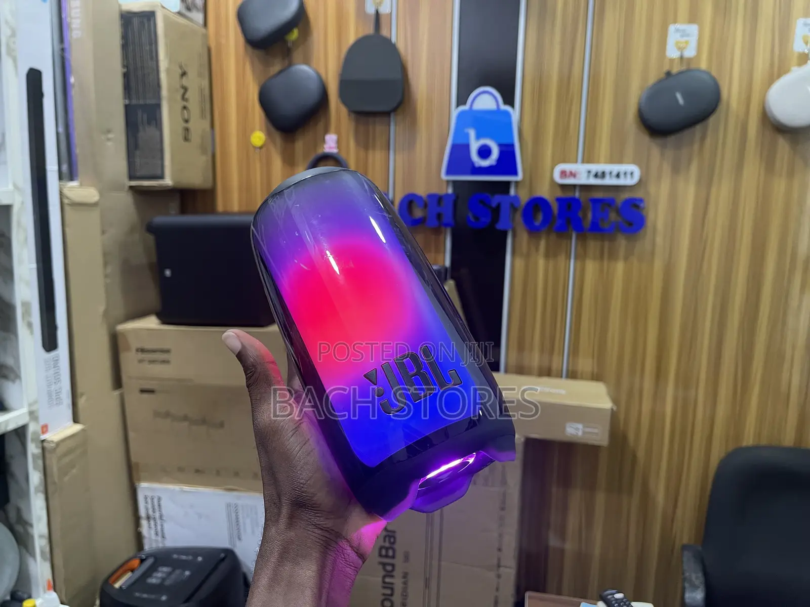 JBL Pulse 5 Portable Speaker With Dazzling Light