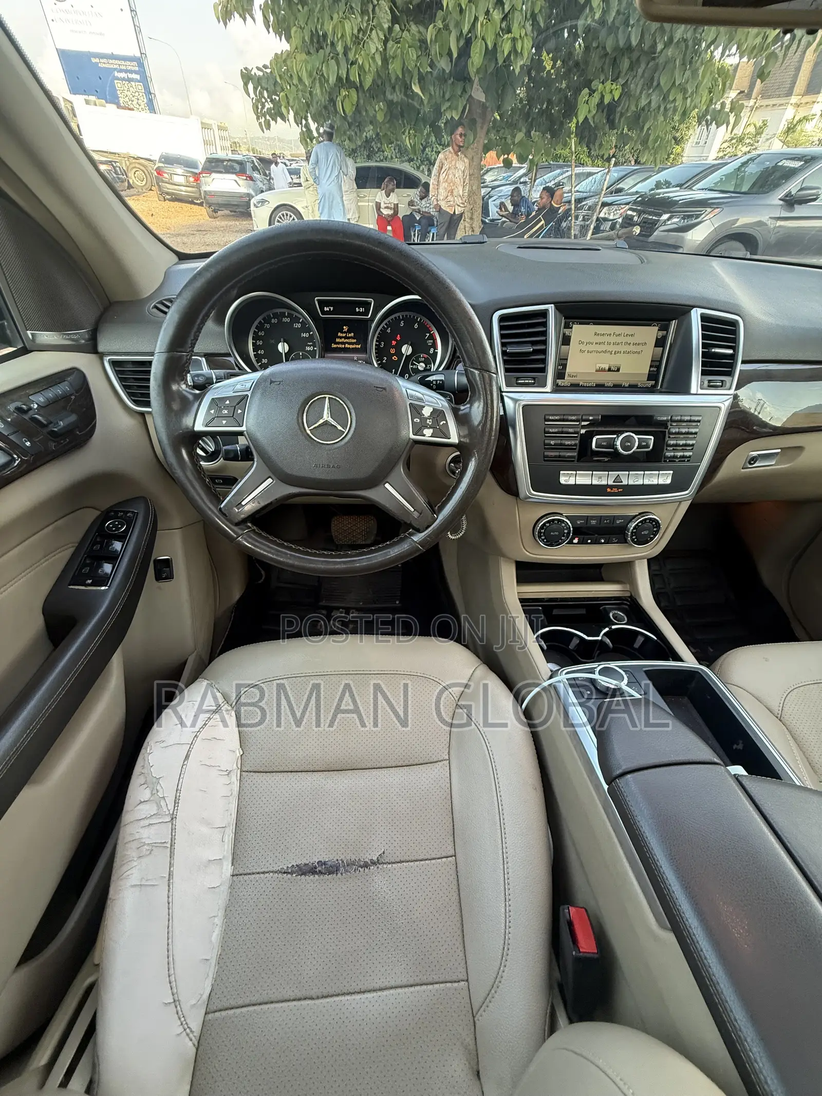 Mercedes-Benz M Class ML350 4MATIC 4dr SUV AWD (3.5L 6cyl 7A) 2014 Blue