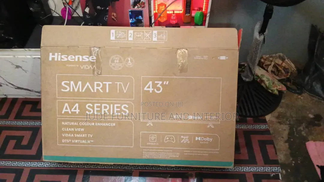 Original Hisense 43smart TV Available