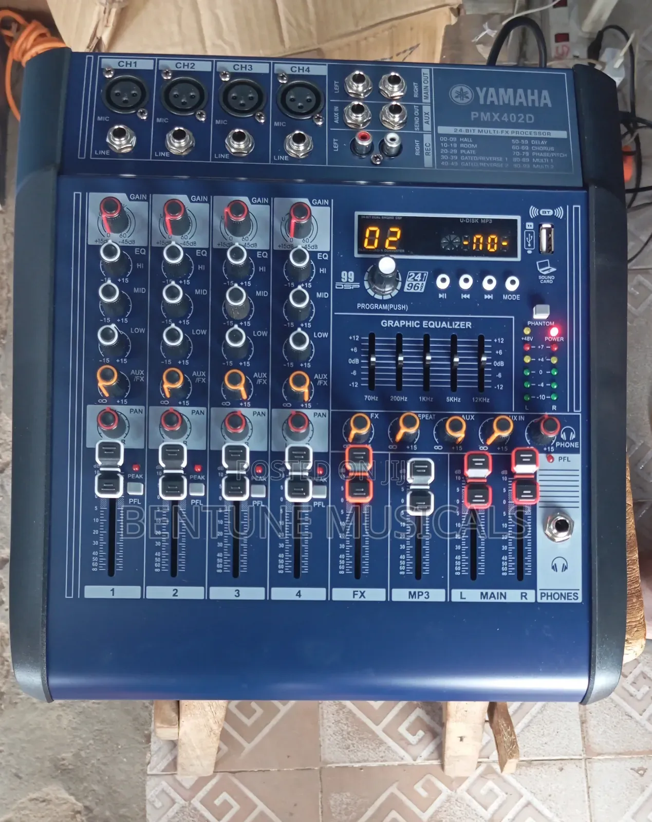 Yamaha 4-Channel Powered Mixer