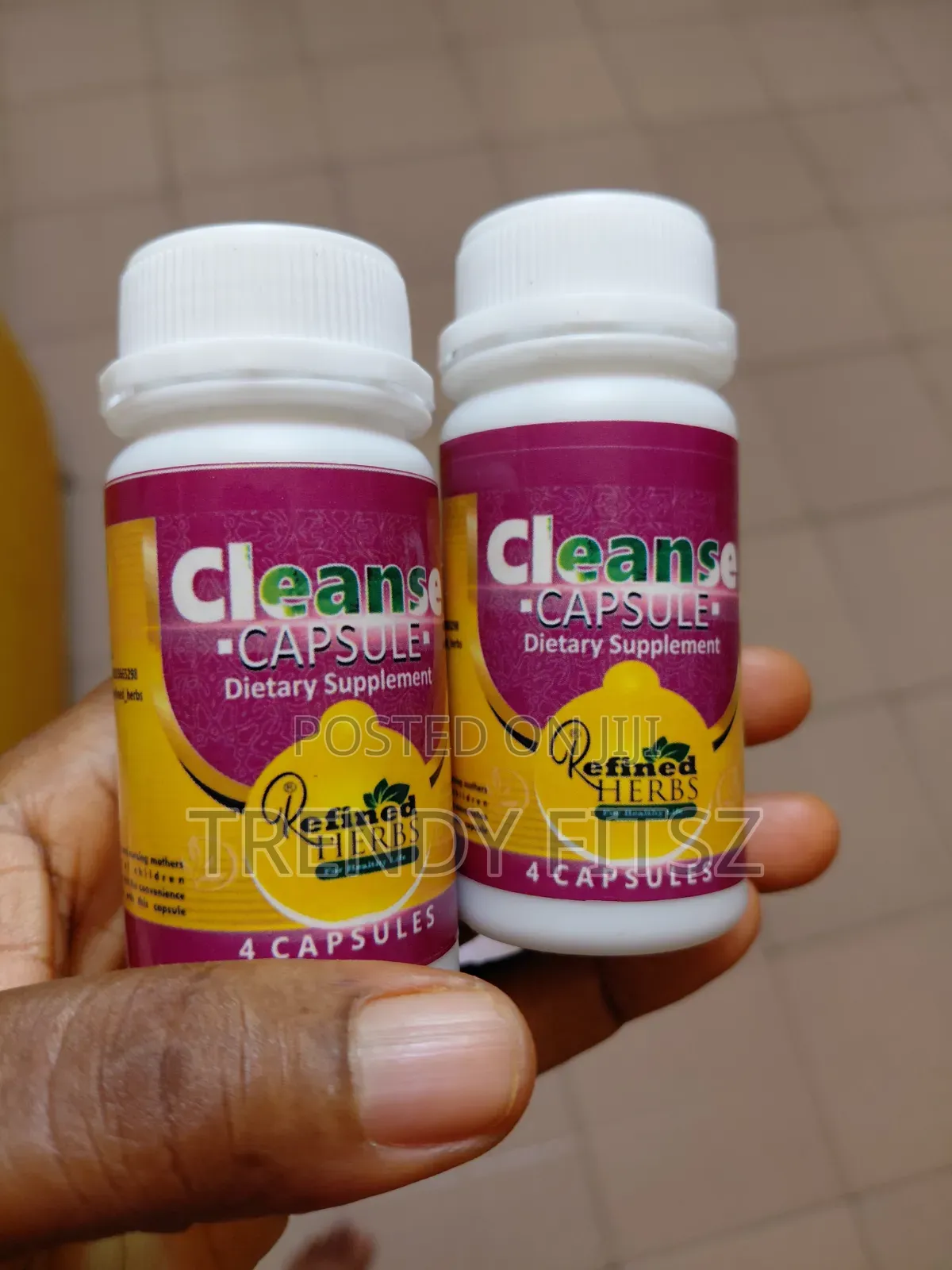 Refined Herbs Cleanse Capsule | Natural Detox Supplement