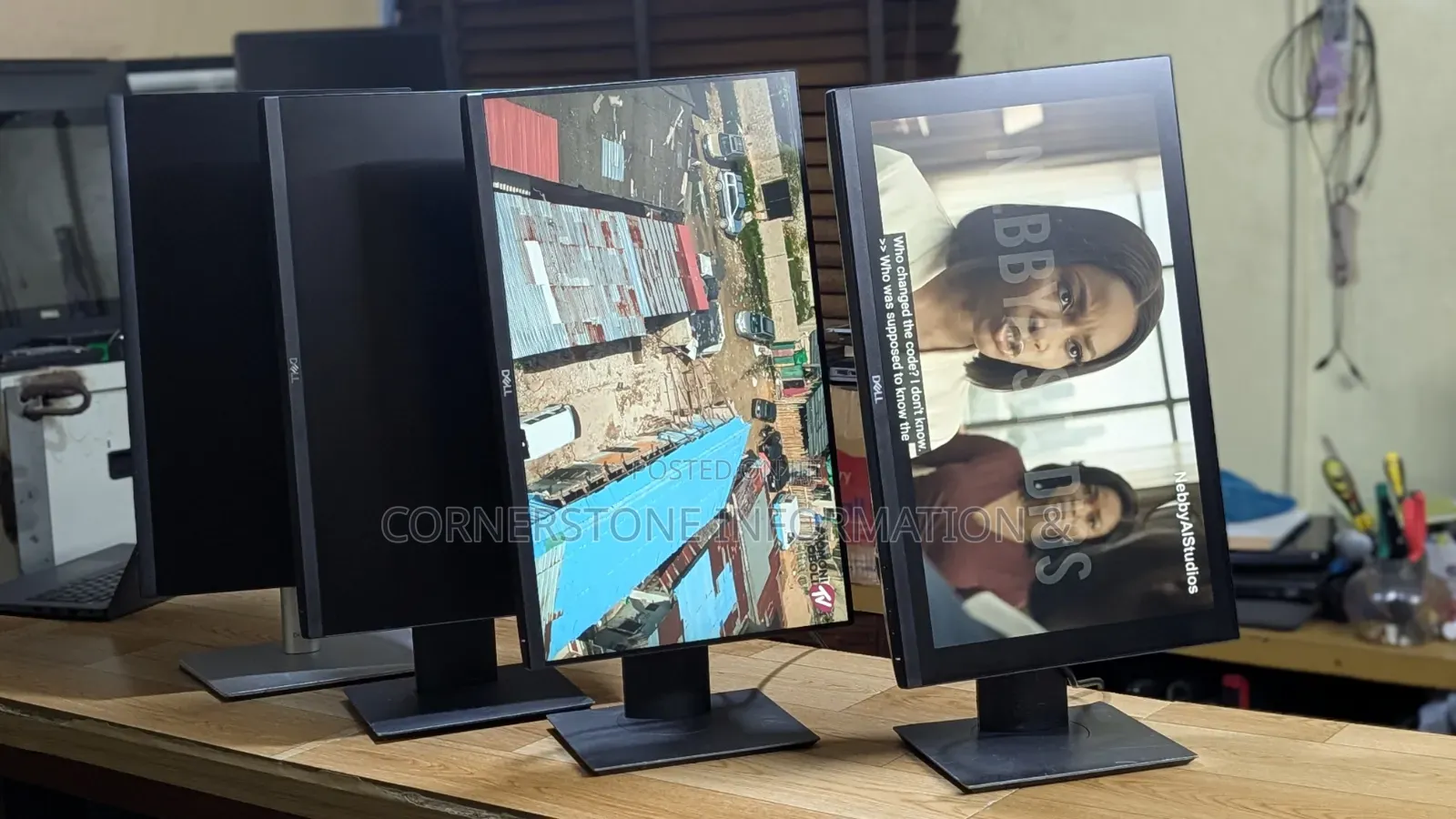 Dell P2219H 21.5" 16:9 Ultrathin Bezel IPS Monitor Kit (2-Pack) 2021