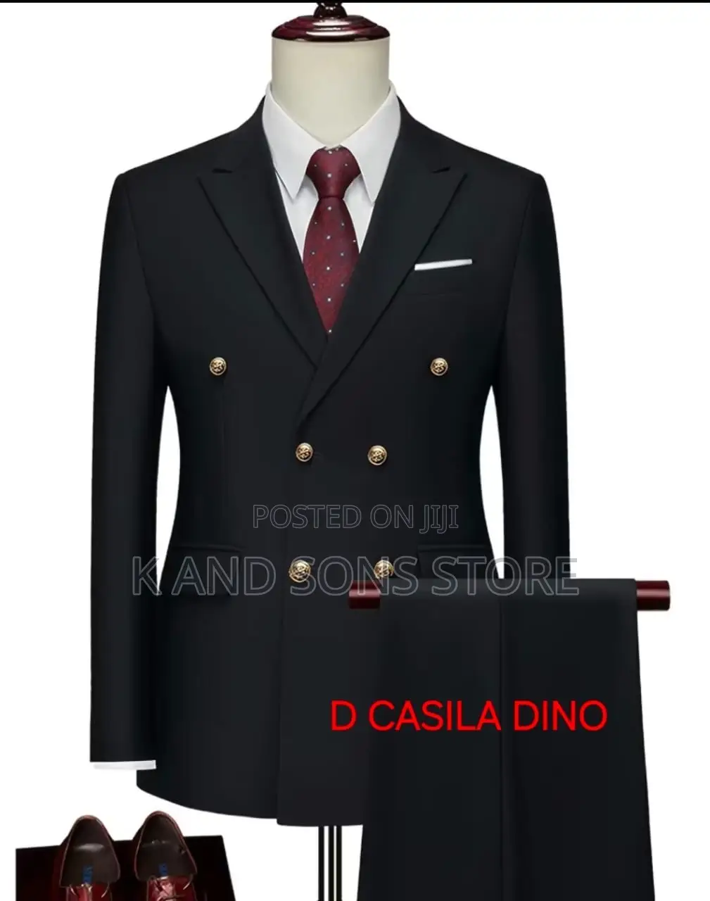 Double Breasted Dino Man Suit