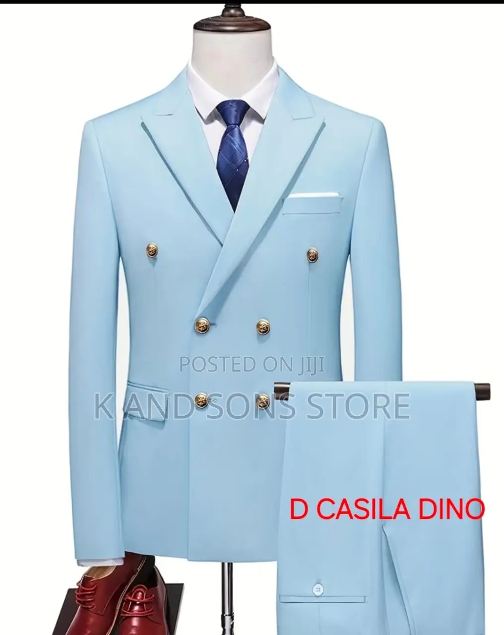 Double Breasted Dino Man Suit