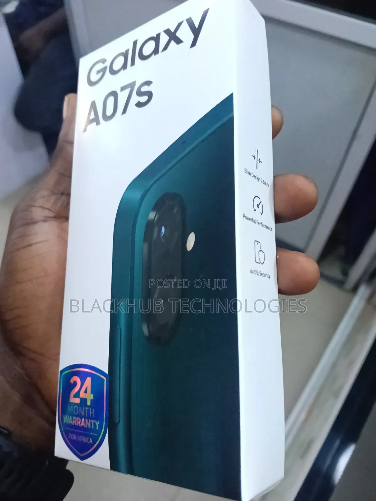 New Samsung Galaxy A07s 64 GB Green