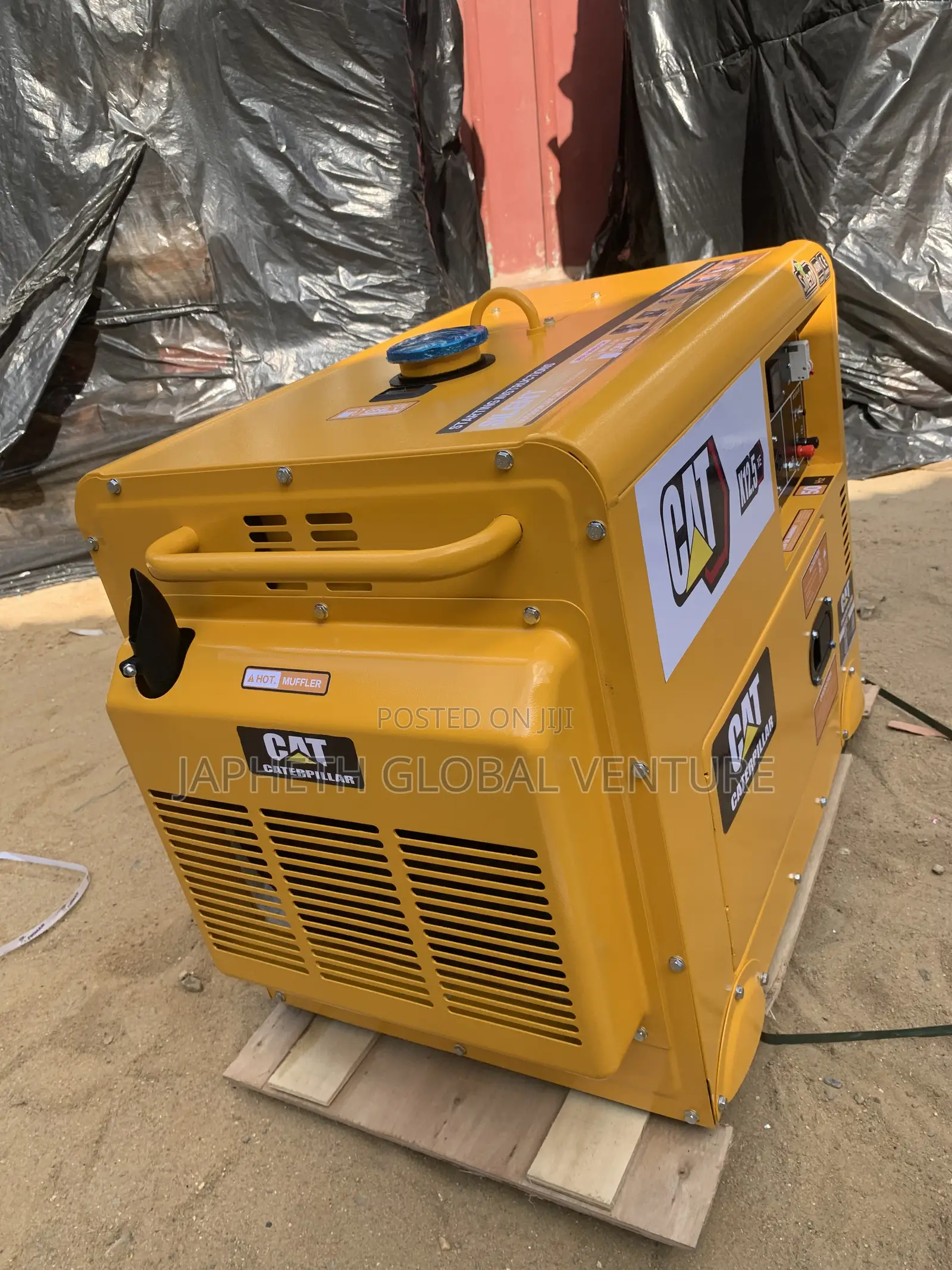 Original CAT 12.5KVA Soundproof Diesel Generator – Powerful Backup