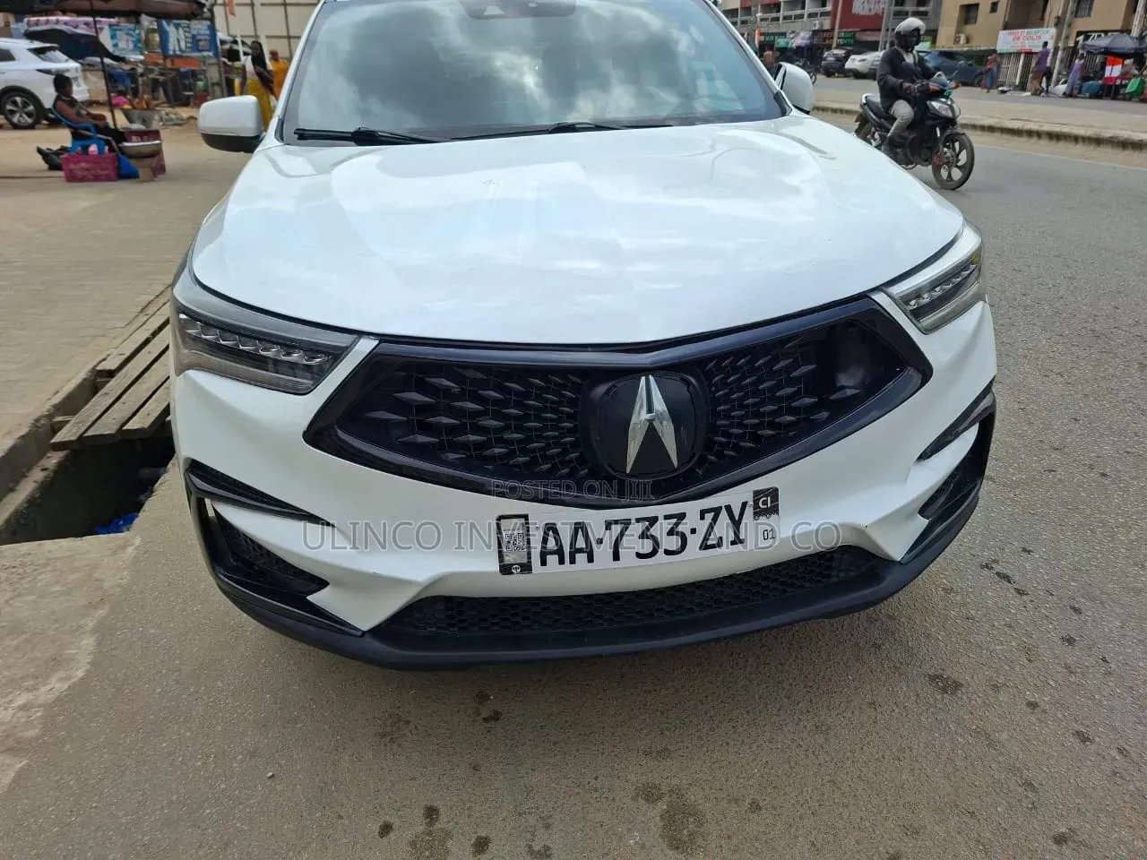 Complete Front Bumper Acura RDX 2018