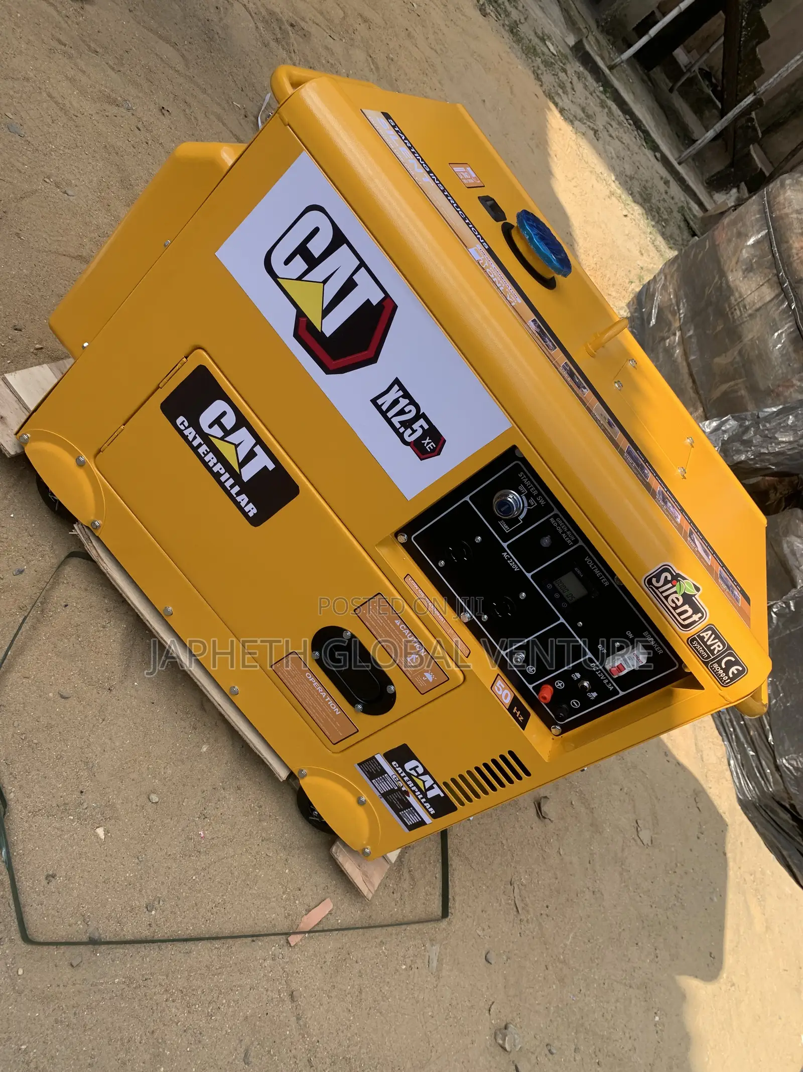 CAT 12.5KVA Diesel Generator – Silent Operation and Reliable Perform