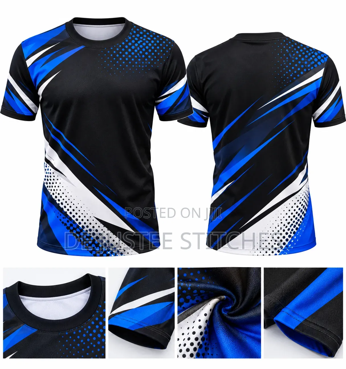 Custom 3D Sublimation Print T-Shirts and Polo, Sewing and Branding.