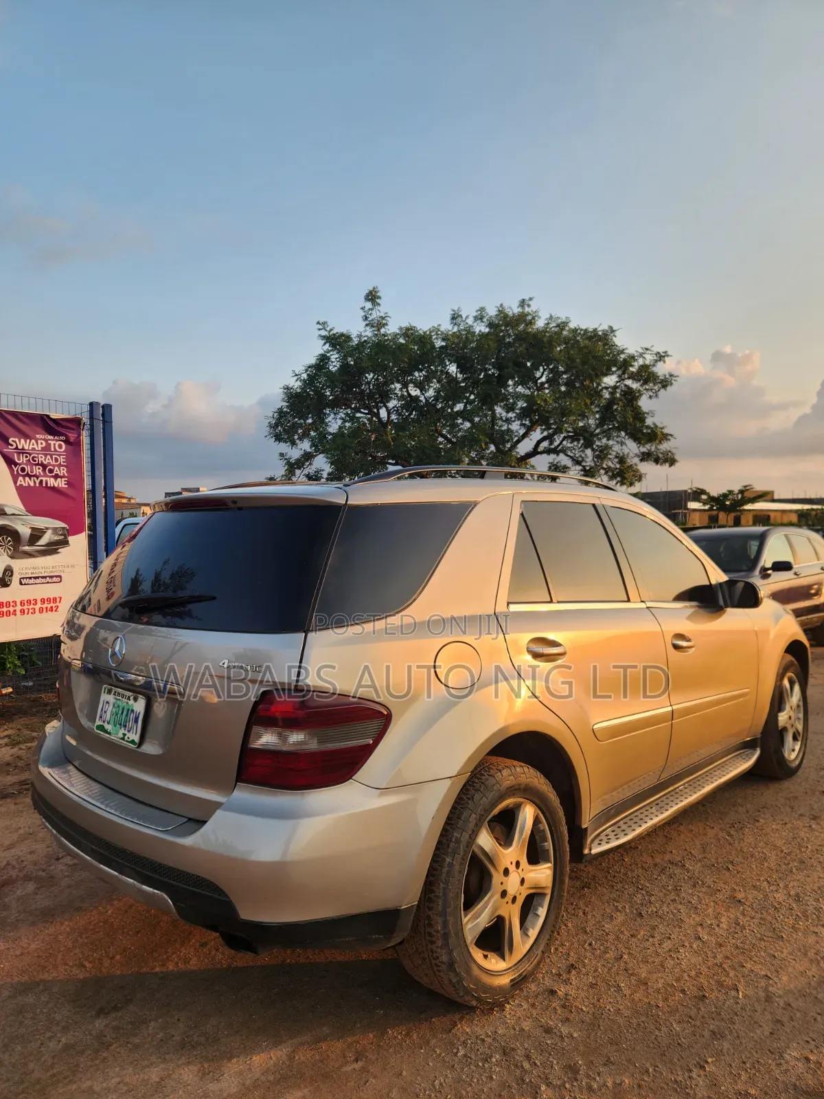 Mercedes-Benz M Class ML 350 4Matic 2008 Gold