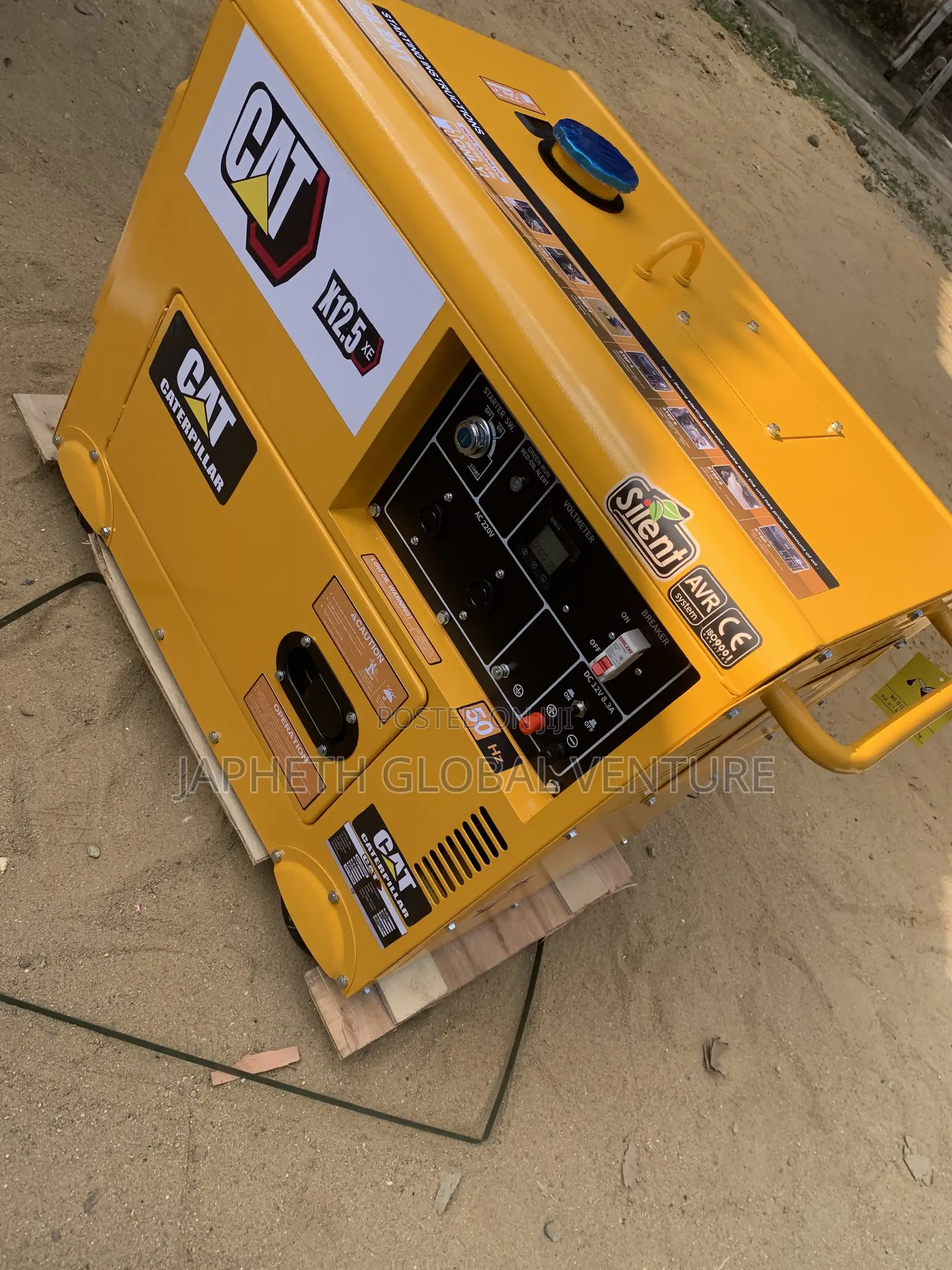 CAT 12.5KVA Silent Diesel Generator