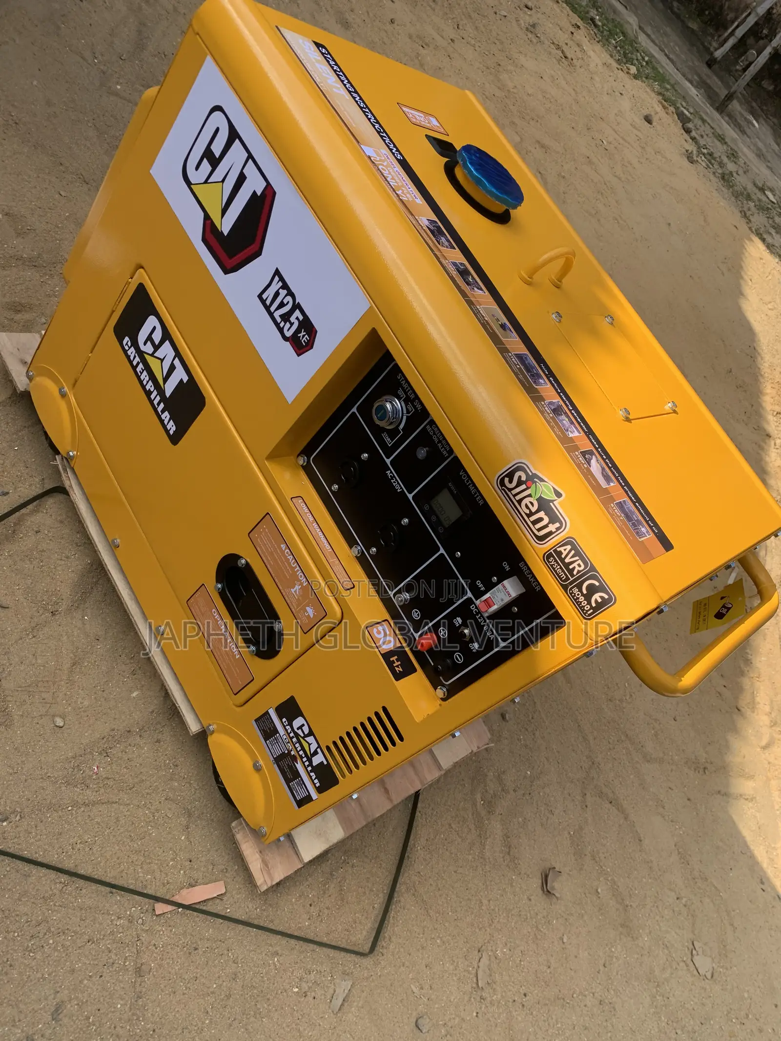 CAT 12.5KVA Silent Diesel Generator