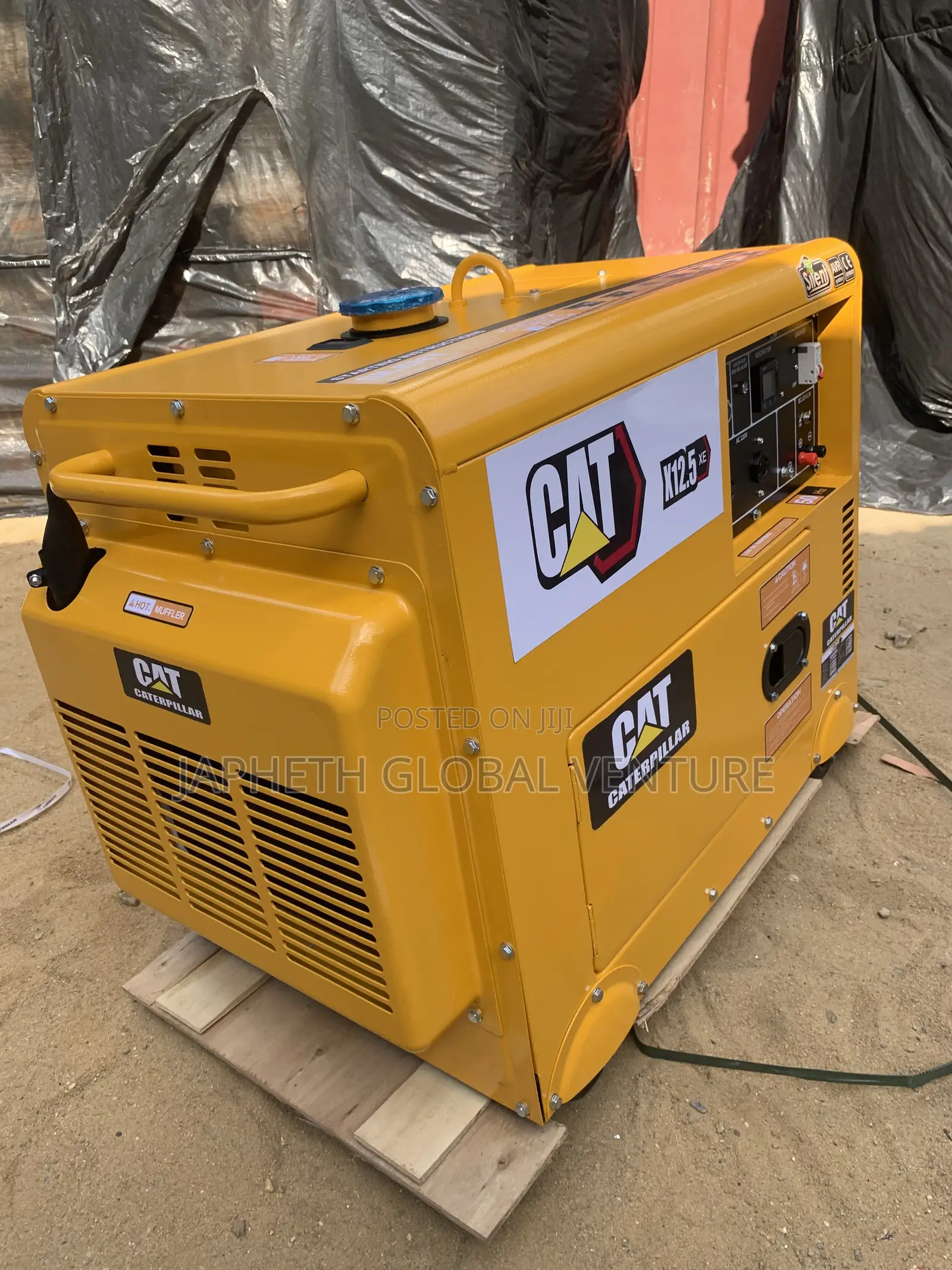 CAT X12.5KVA Silent Generator – Efficient Diesel Power for Commercial