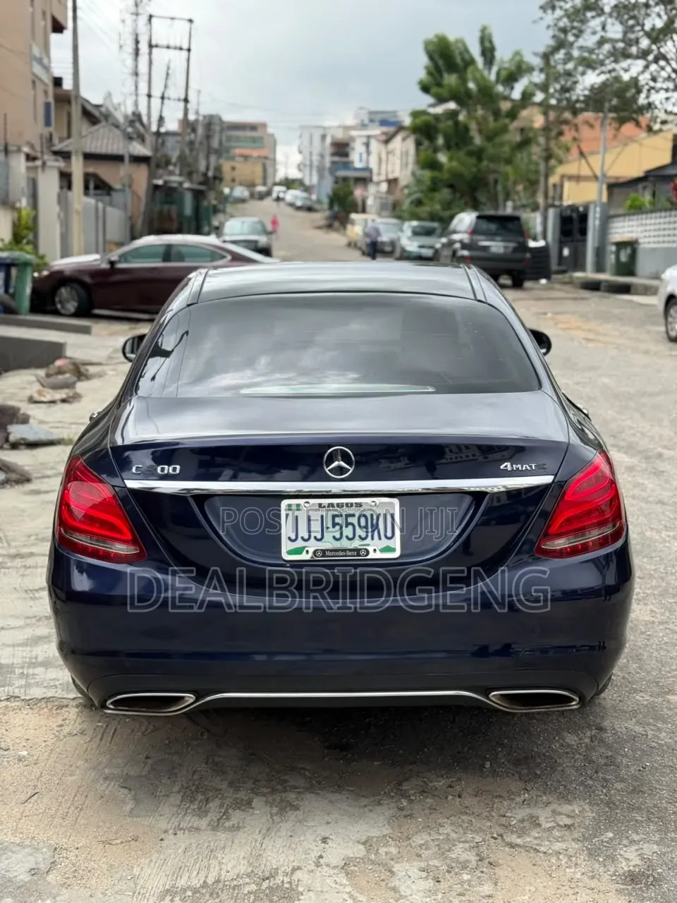 Mercedes-Benz C300 Sport 4dr AWD 4Matic Sedan (2.0L 4cyl 7A) 2015 Blue