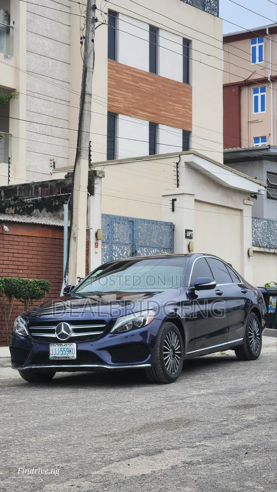 Mercedes-Benz C300 Sport 4dr AWD 4Matic Sedan (2.0L 4cyl 7A) 2015 Blue