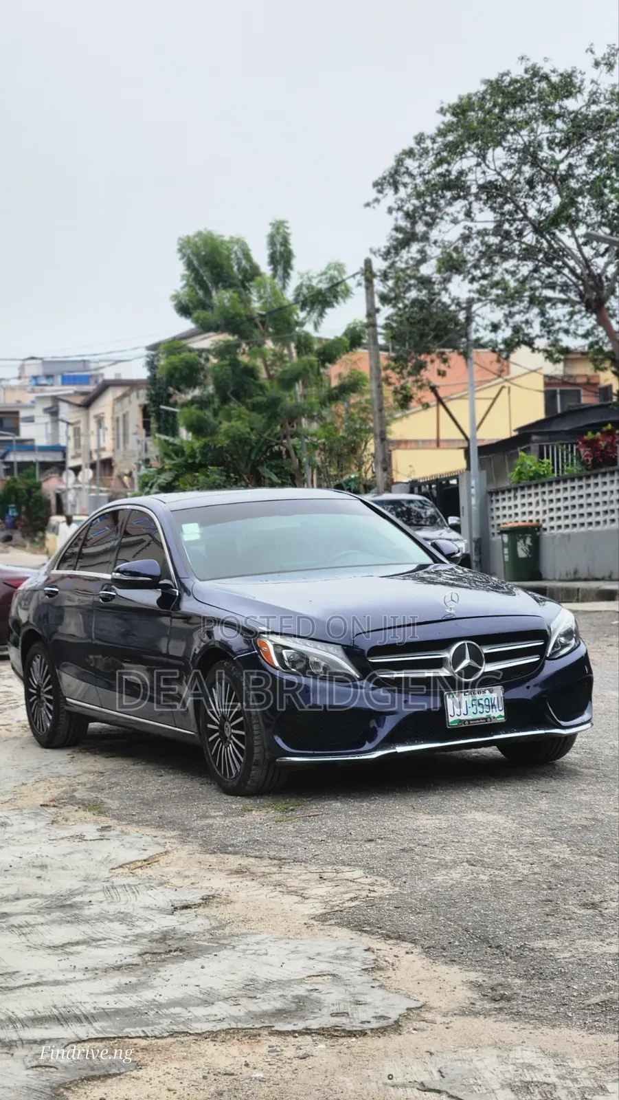 Mercedes-Benz C300 Sport 4dr AWD 4Matic Sedan (2.0L 4cyl 7A) 2015 Blue