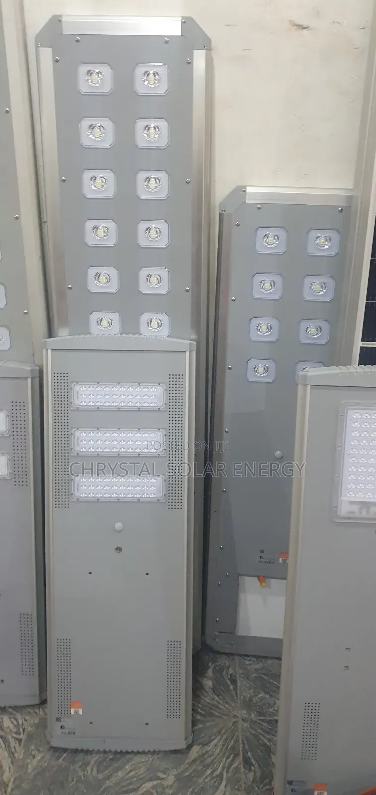 12 Eyes Solar Industrial Project Street Light With Steady Brightness
