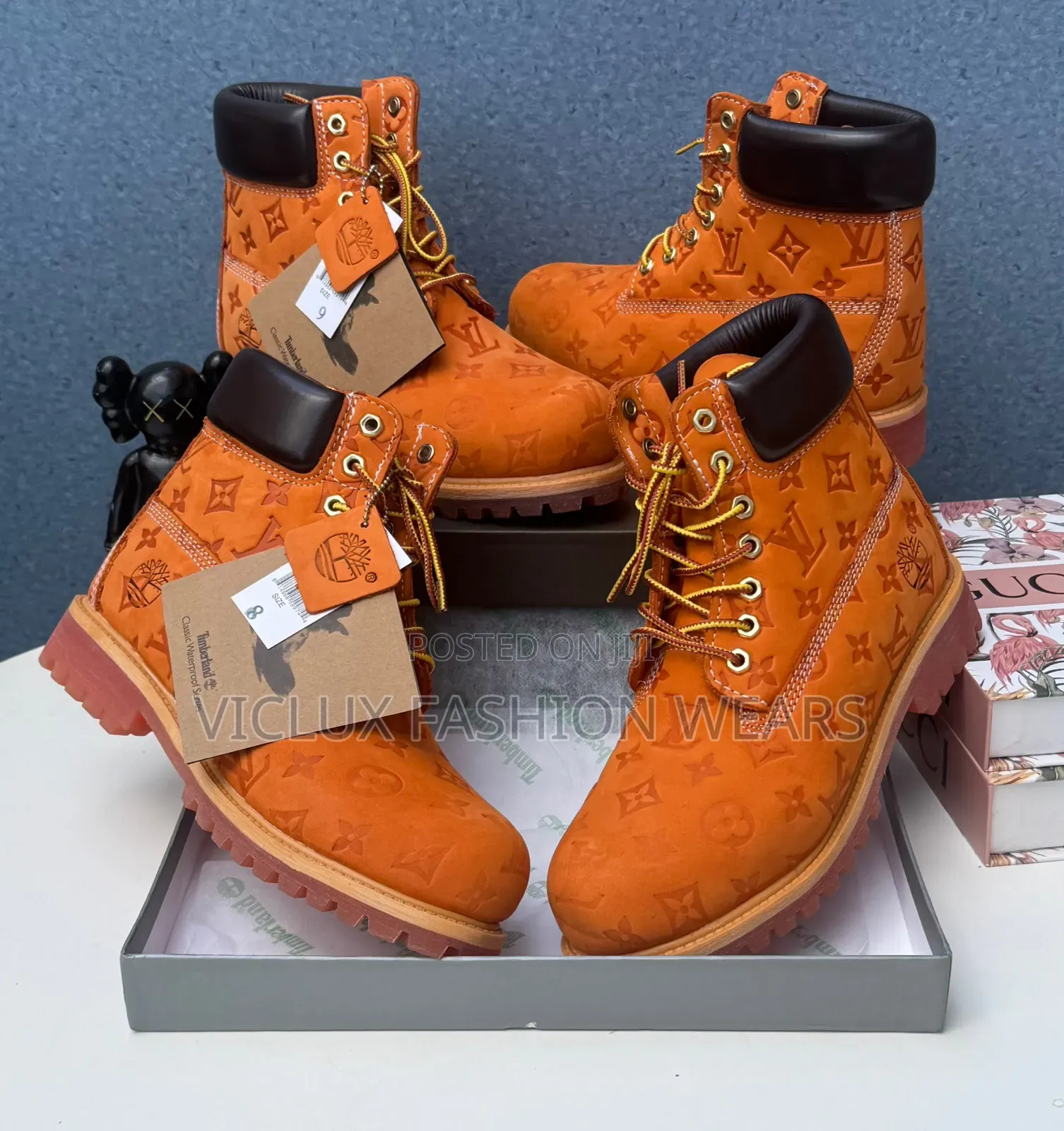 Original Louis Vuitton Luxury Men's Boot