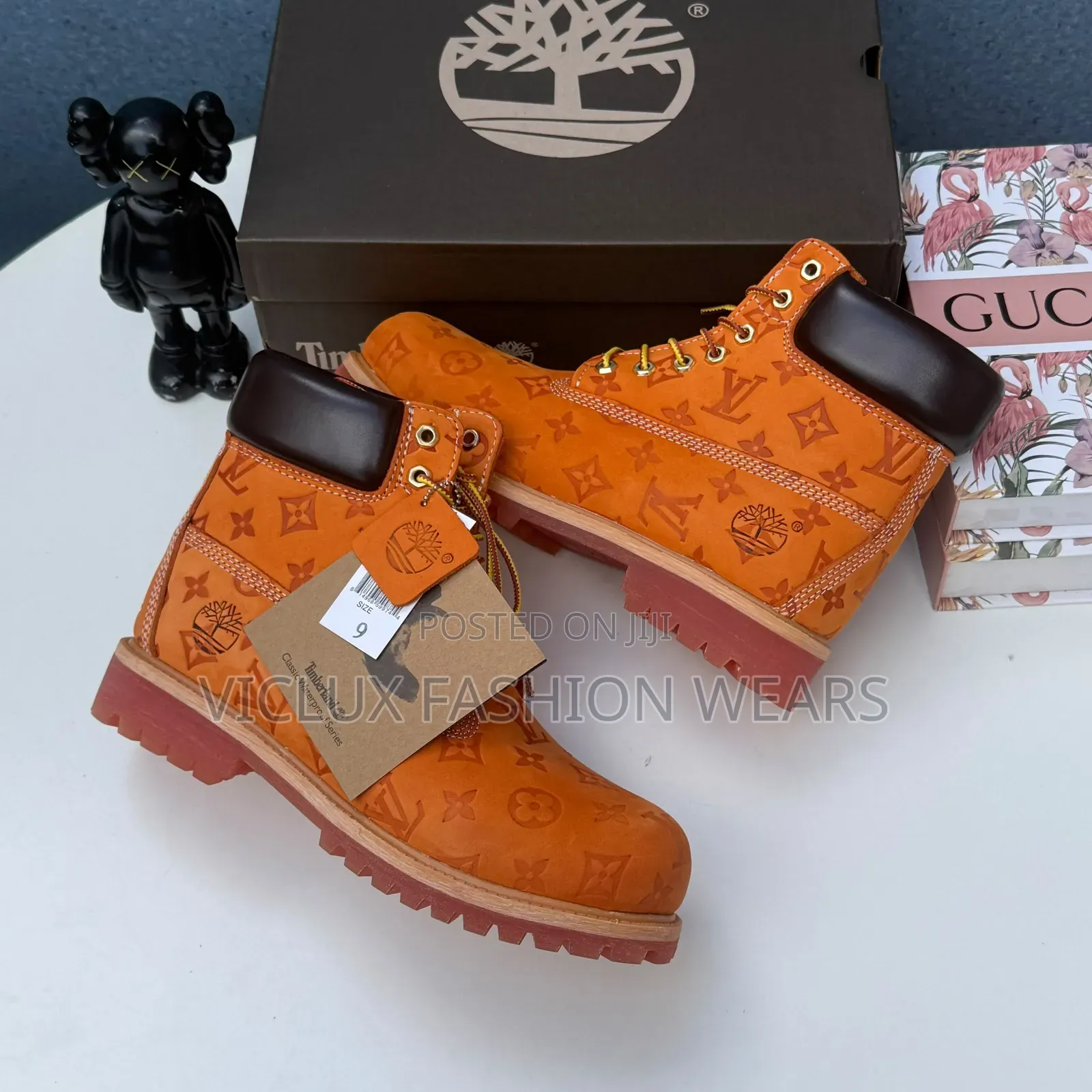 Original Louis Vuitton Luxury Men's Boot