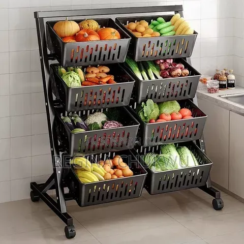 4Layer Fruit Display Rack