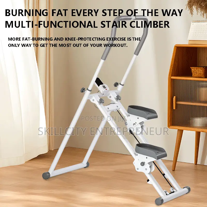 Multi-Functional Indoor Foldable Stepper