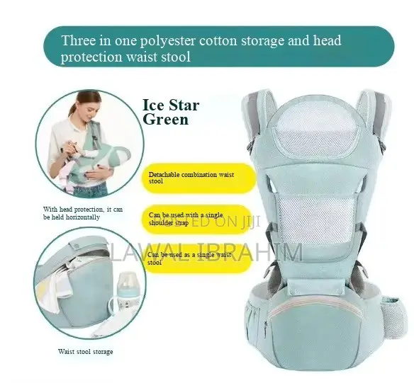 Multipurpose Baby Carrier With Hip Seat – 6 Carrying Combinations