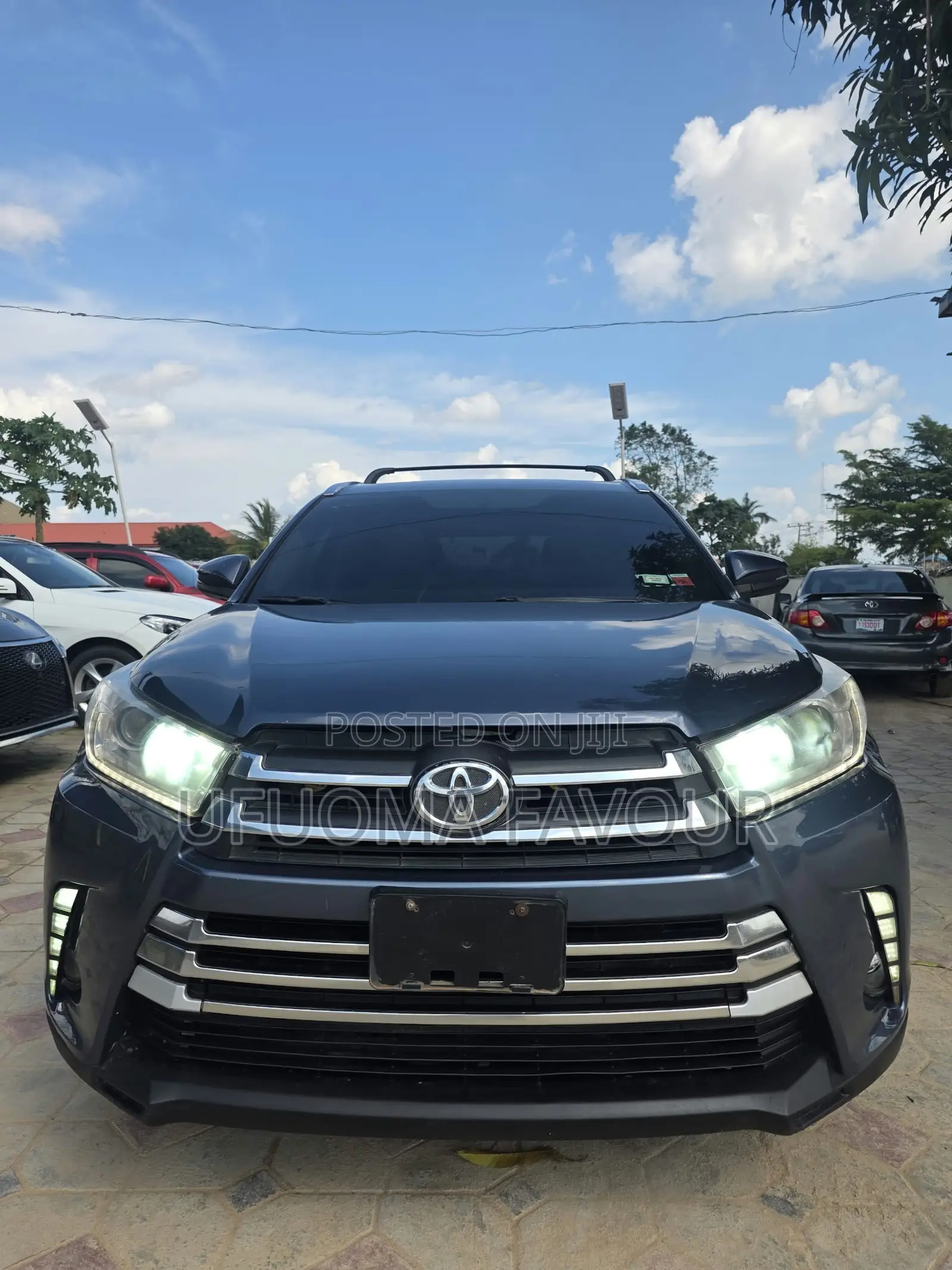 Toyota Highlander Limited V6 4x4 (3.5L 6cyl 6A) 2016 Gray