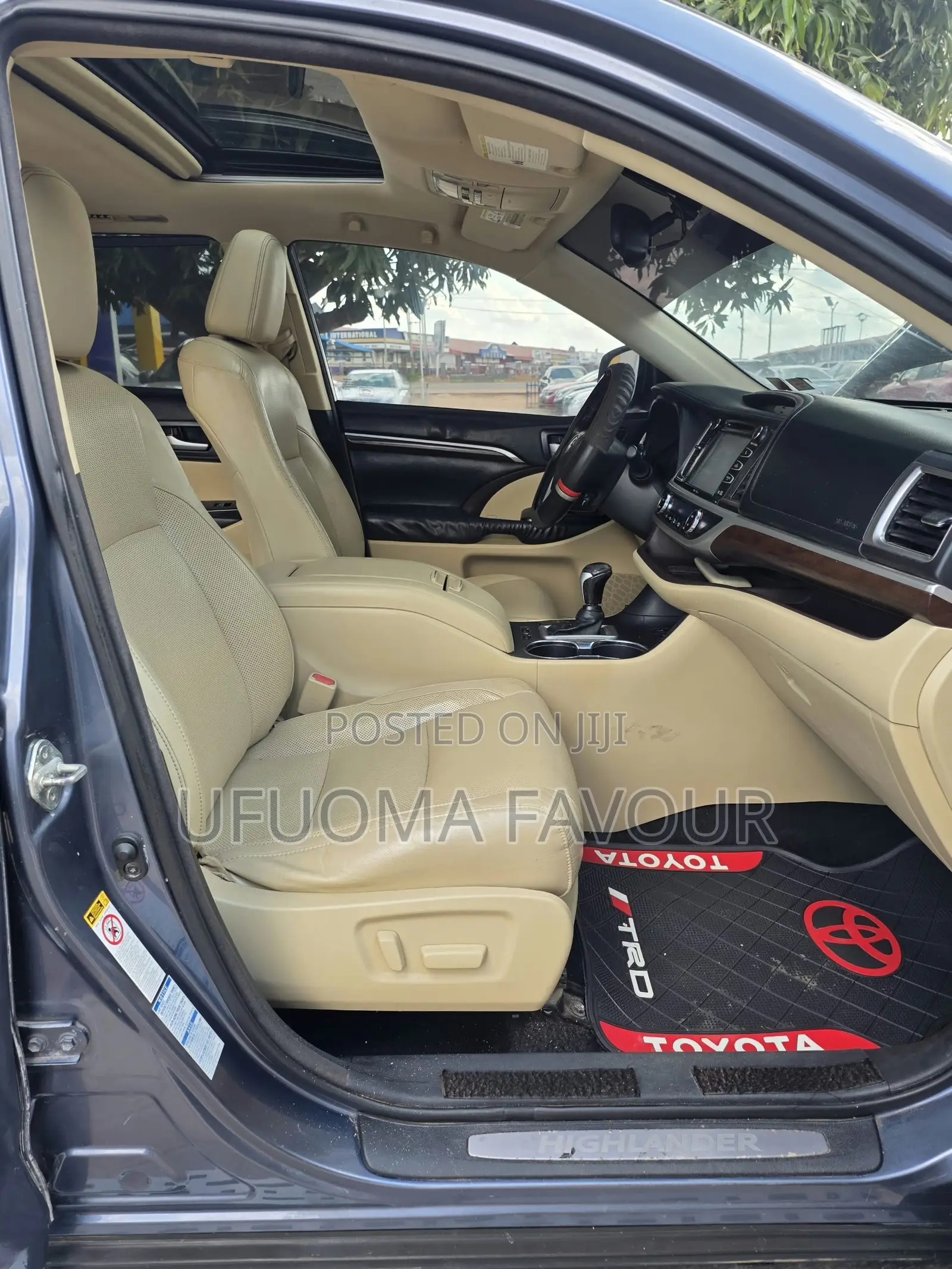 Toyota Highlander Limited V6 4x4 (3.5L 6cyl 6A) 2016 Gray