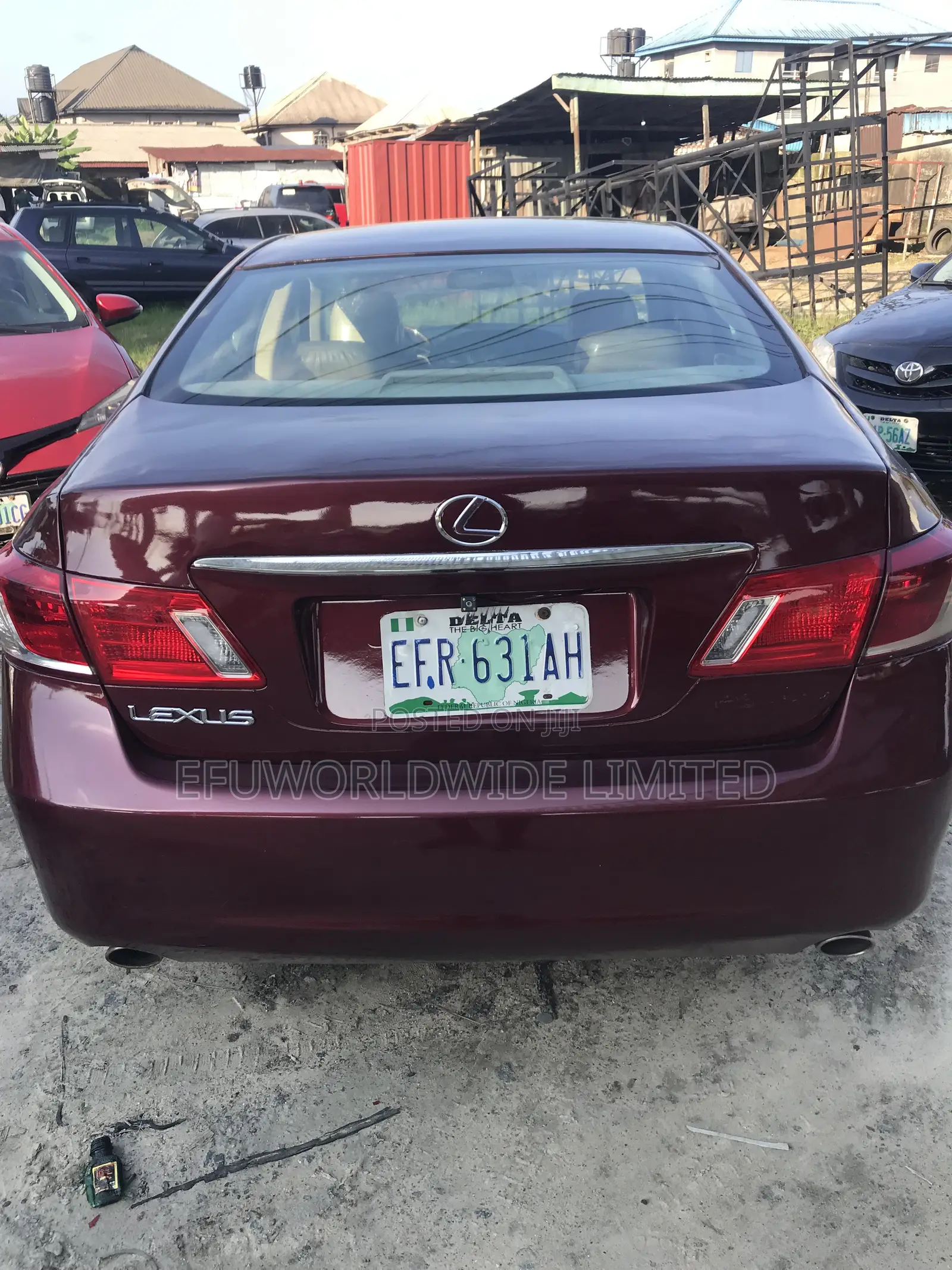 Lexus ES 350 2008 Red