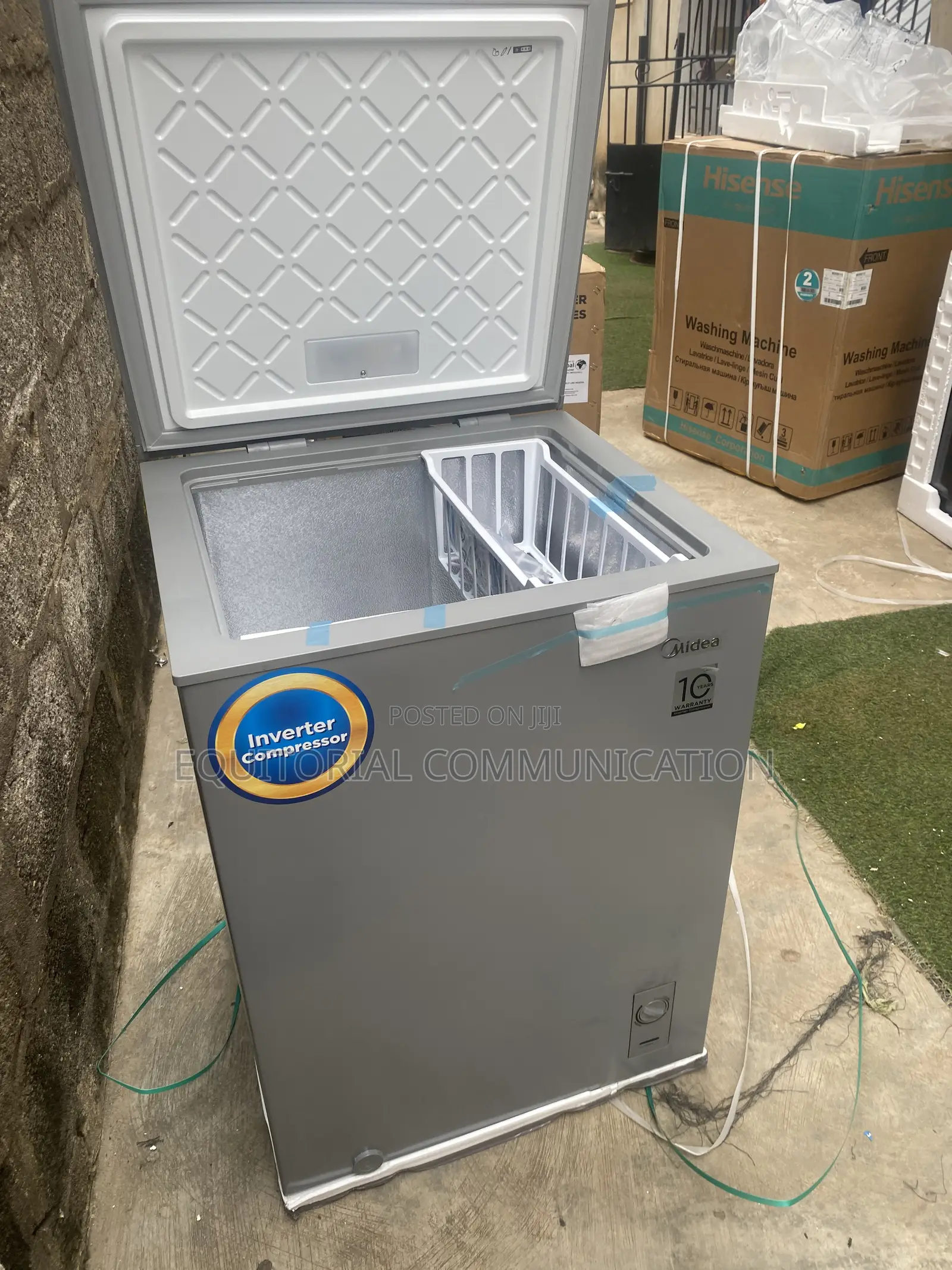 Midea 142L Inverter Compressor Chest Deep Freezer MDRC265FZG43D