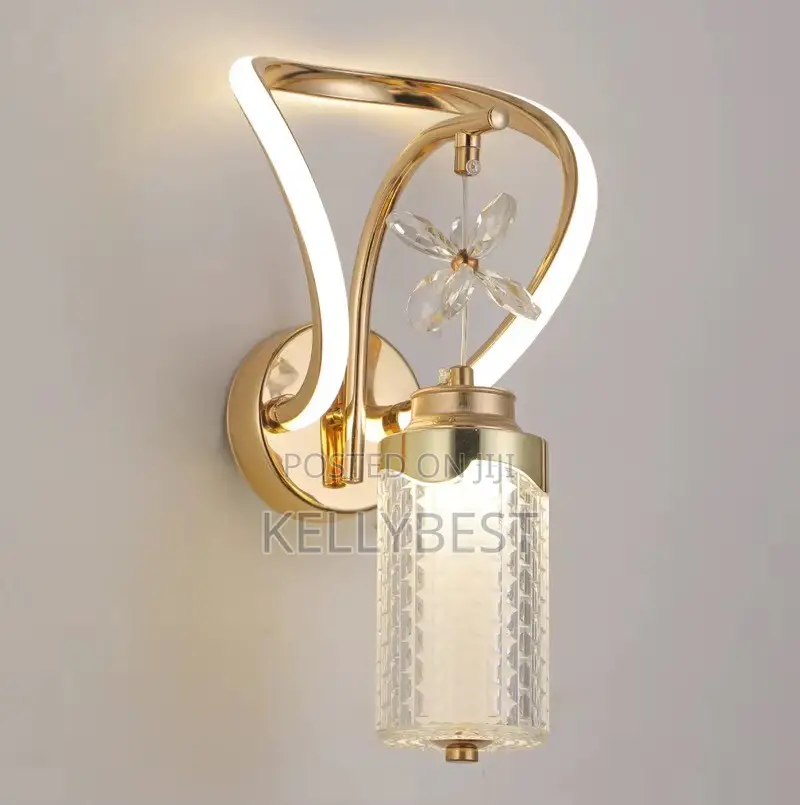 Gold Led Wall Bracket