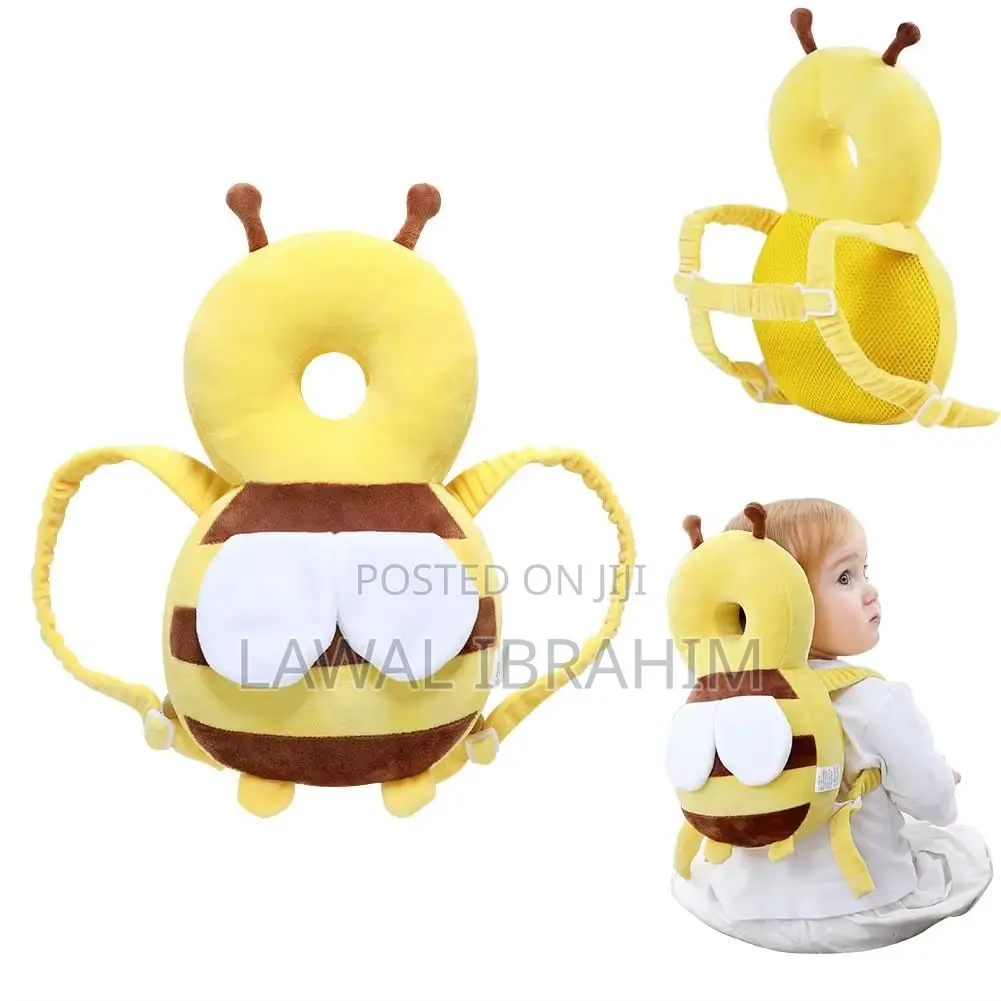 Baby Head & Back Cushion Backpack – Bee Design